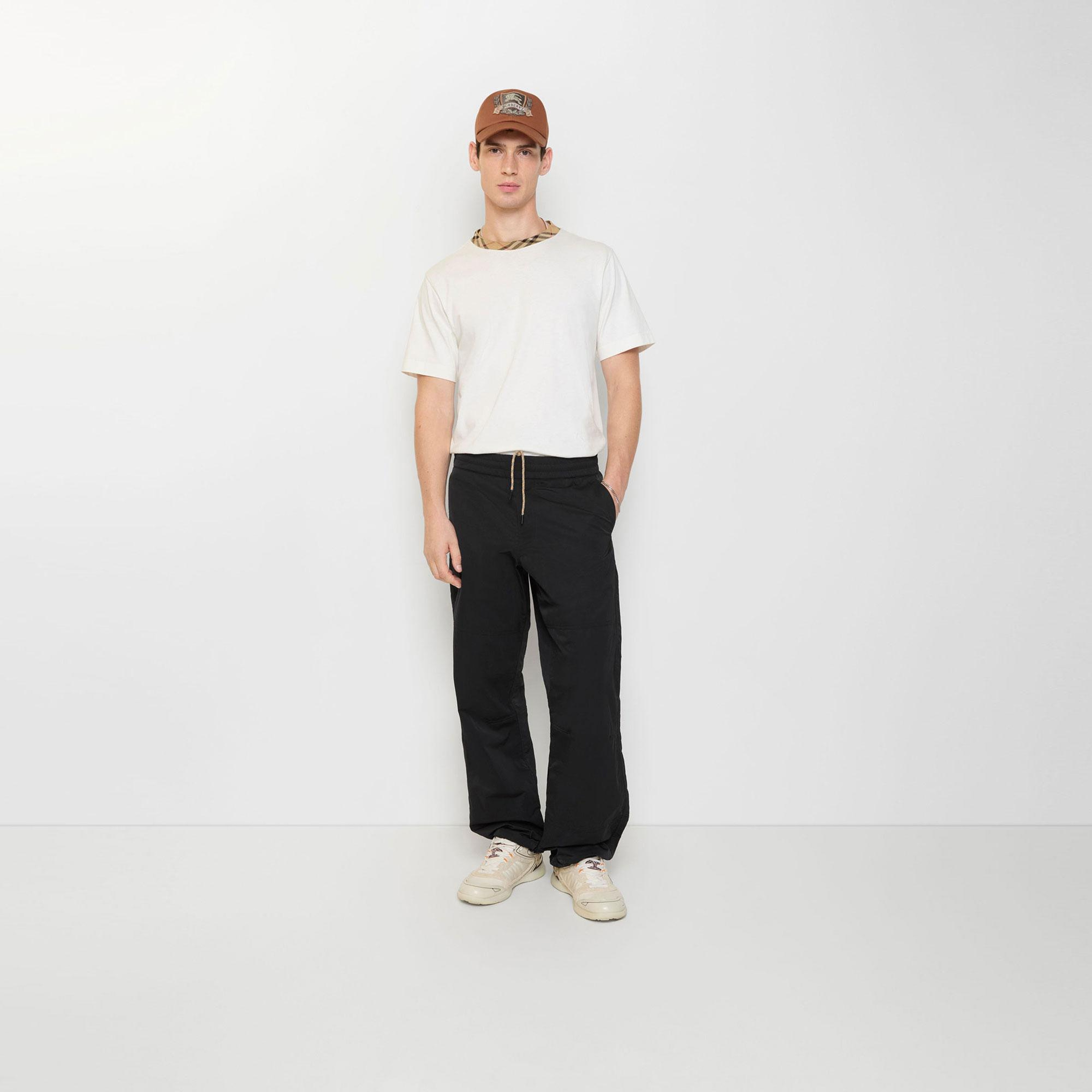 Burberry Carew Erkek Siyah Pantolon