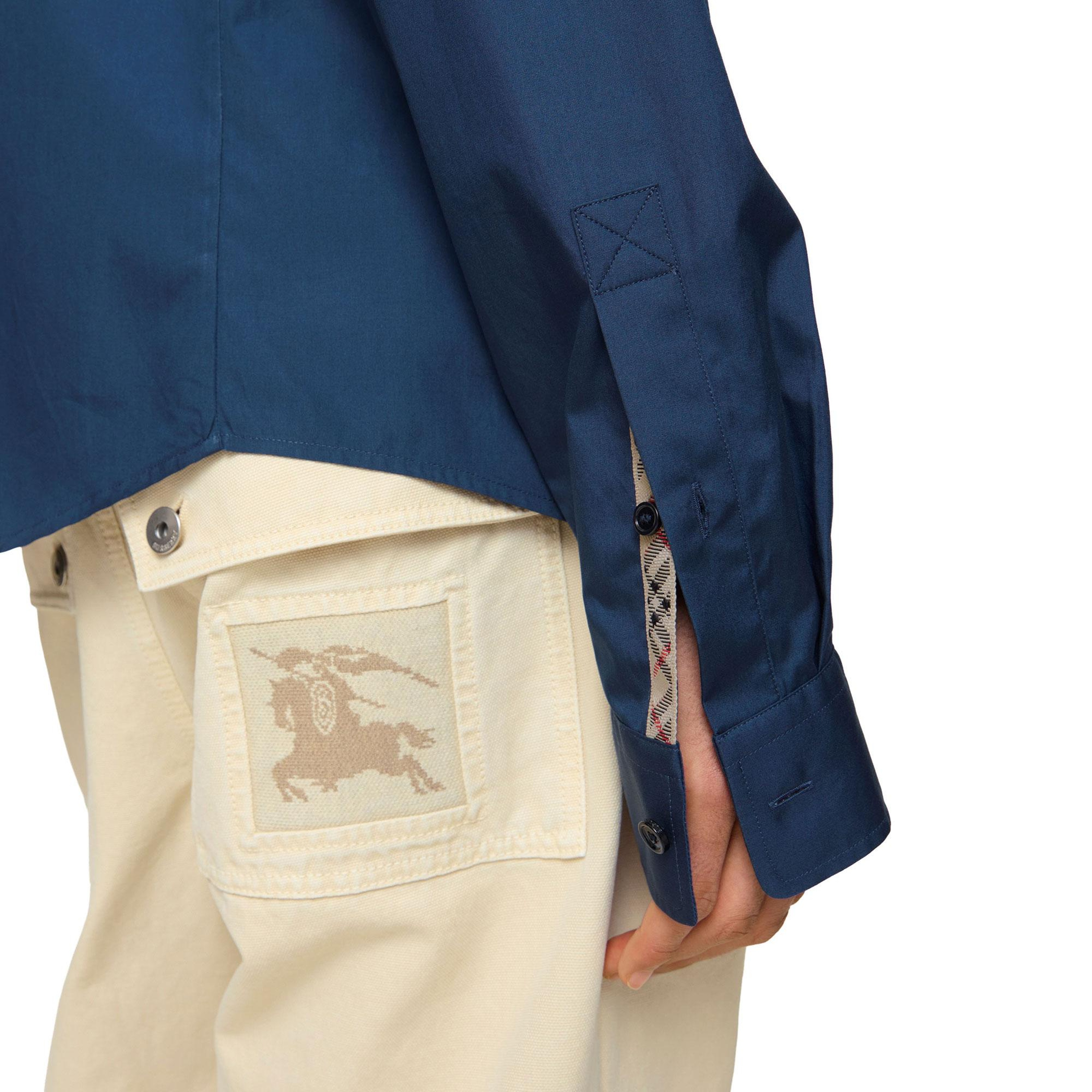 Burberry Sam Erkek Gri Gömlek