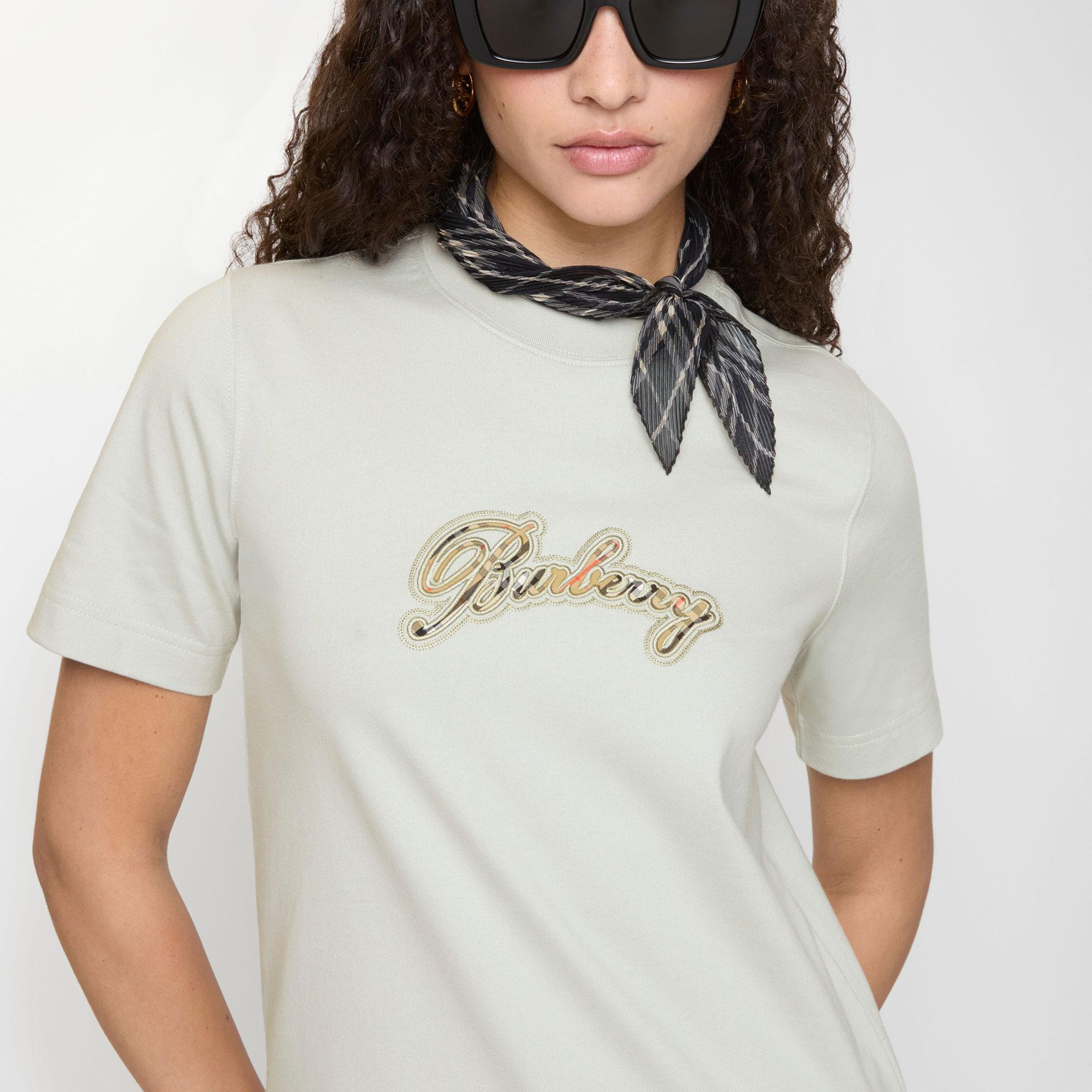 Burberry Frankie Kadın Yeşil T-Shirt
