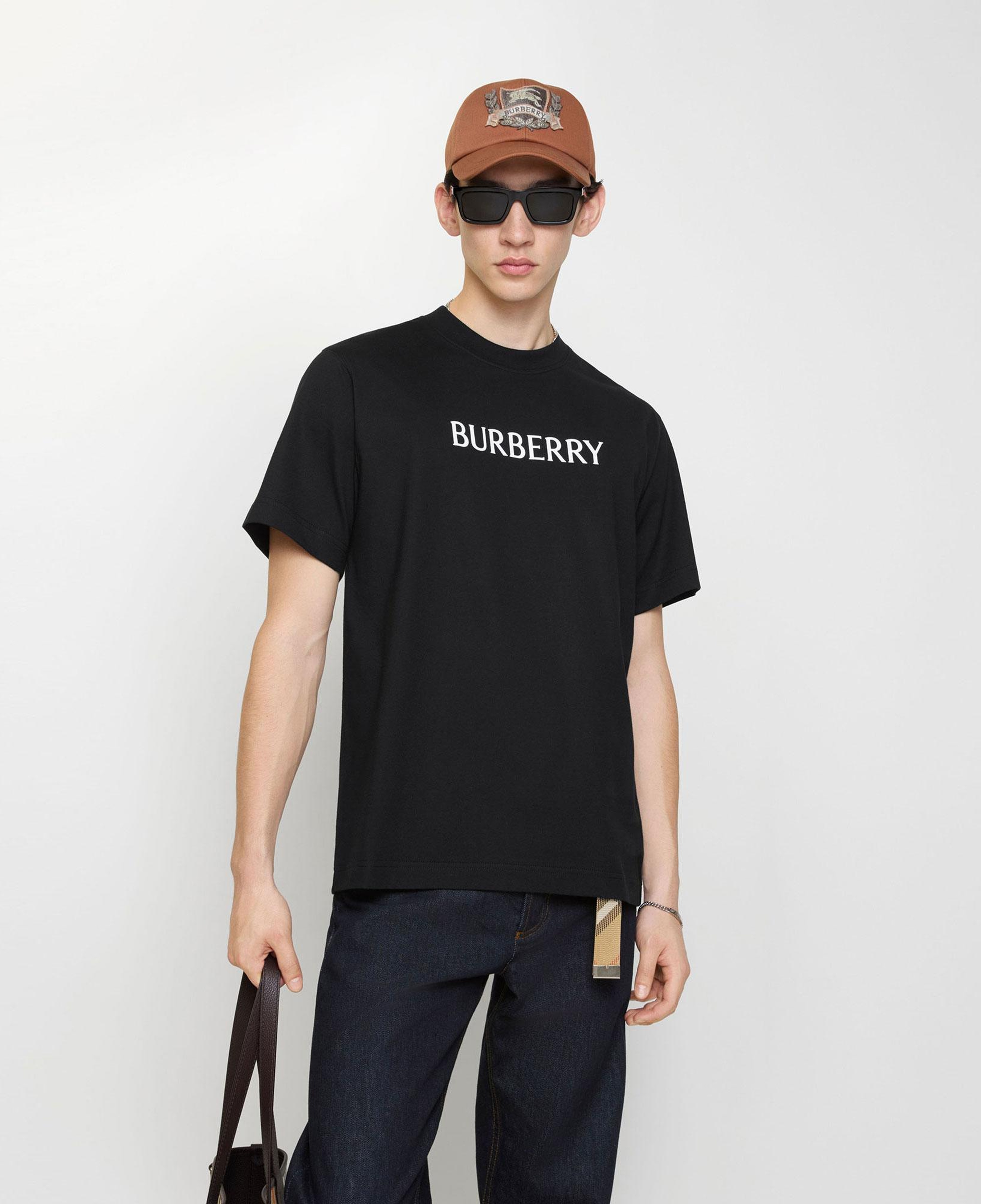 Burberry Seth Erkek Siyah T-Shirt