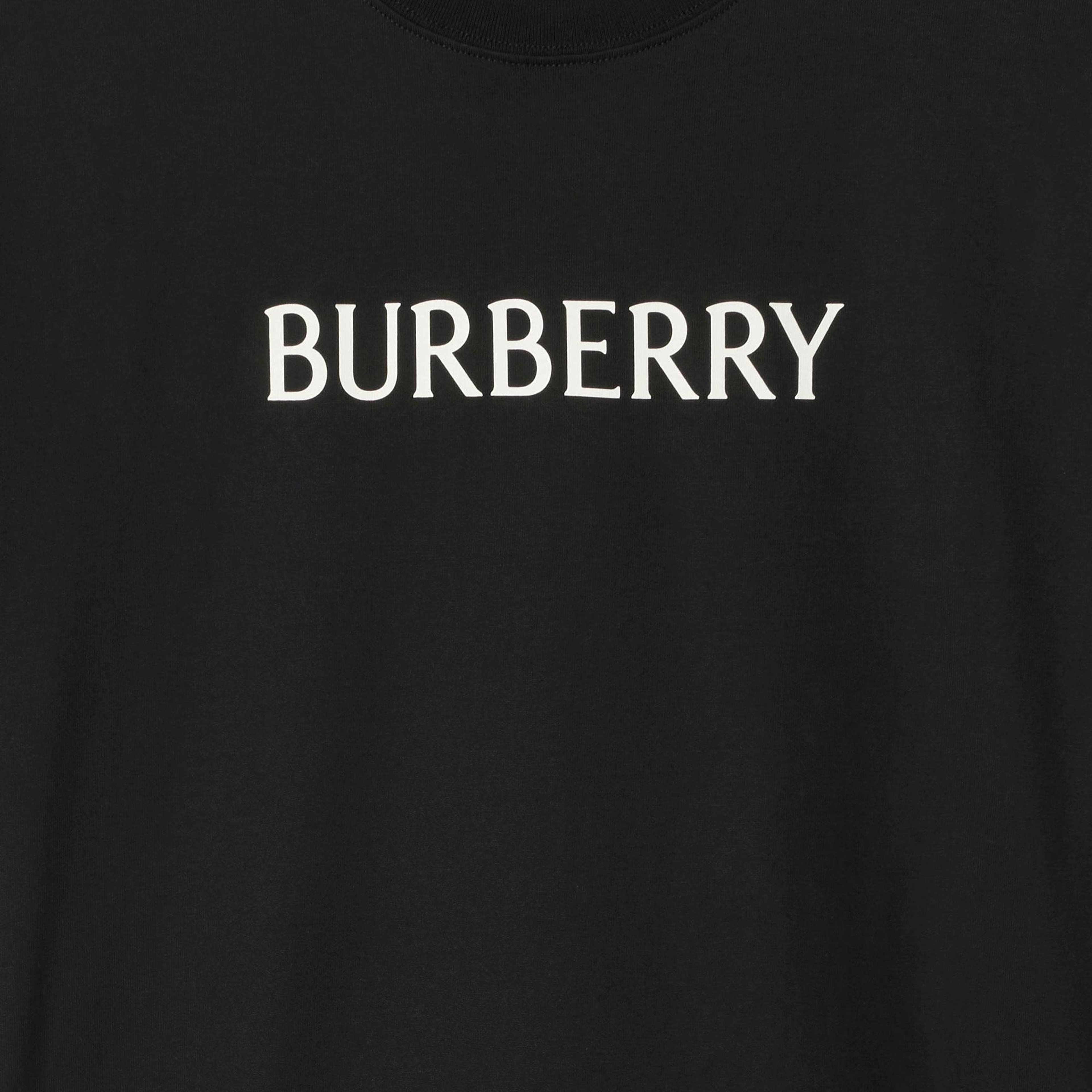 Burberry Seth Erkek Siyah T-Shirt