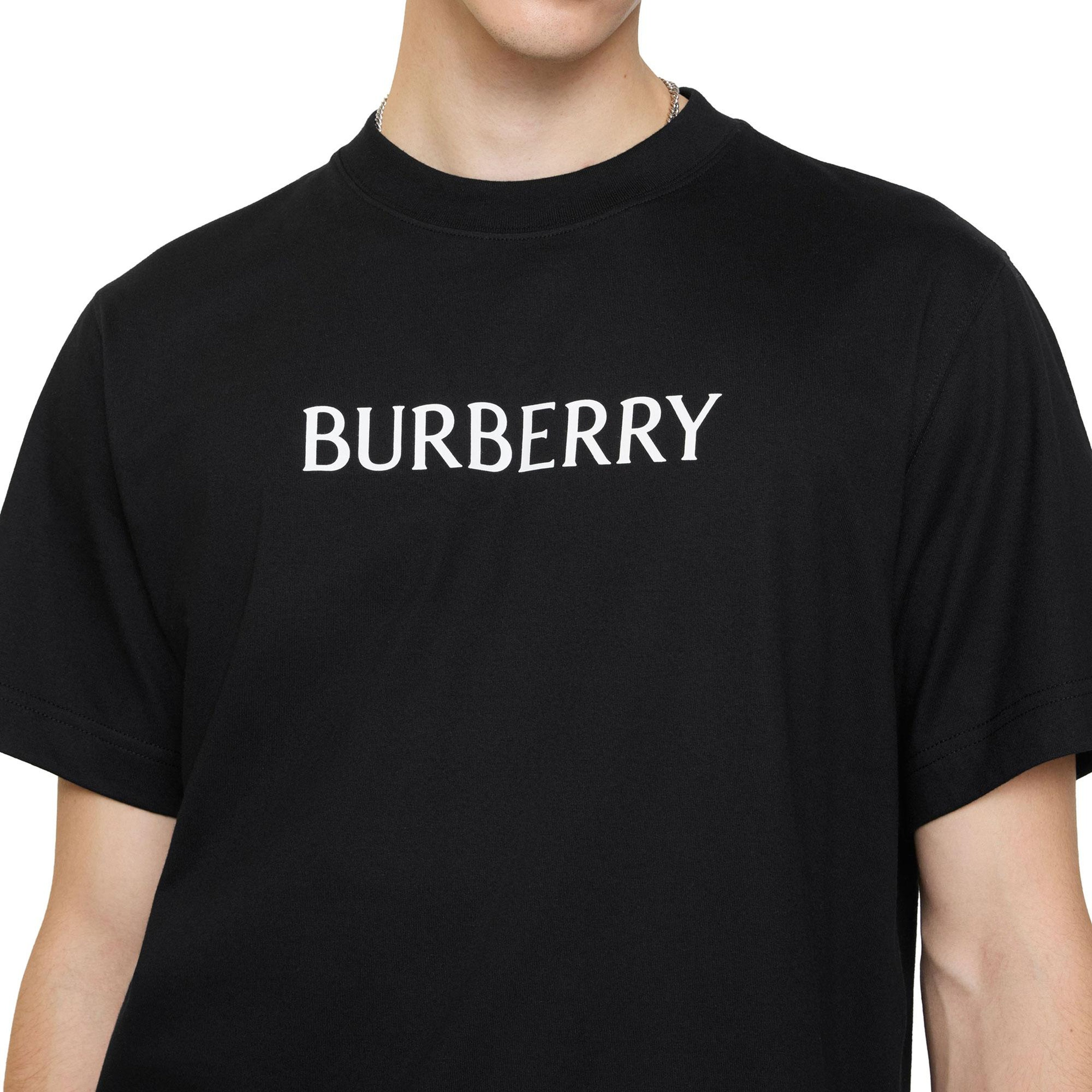 Burberry Seth Erkek Siyah T-Shirt