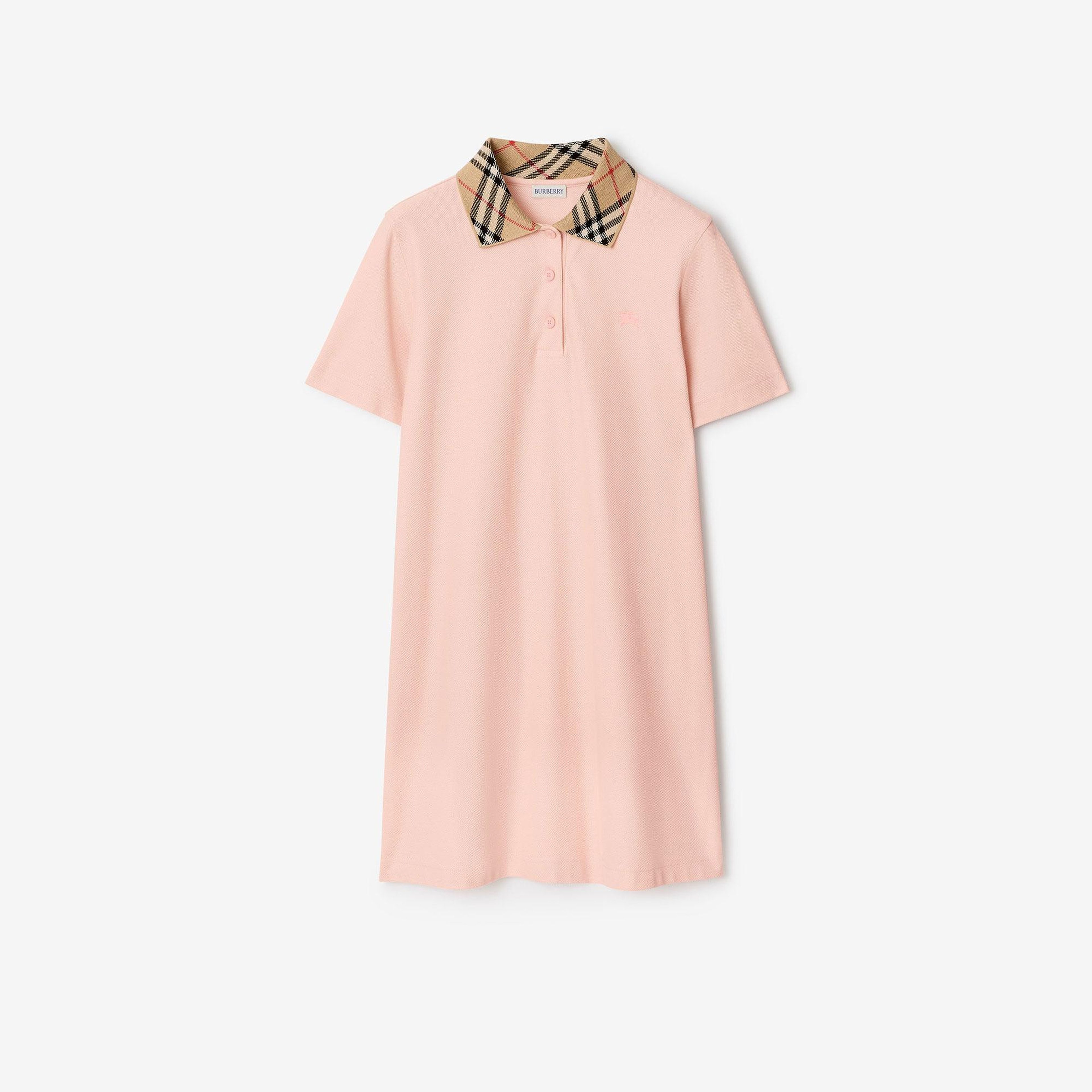 Burberry Irıs Check Kadın Pembe Elbise