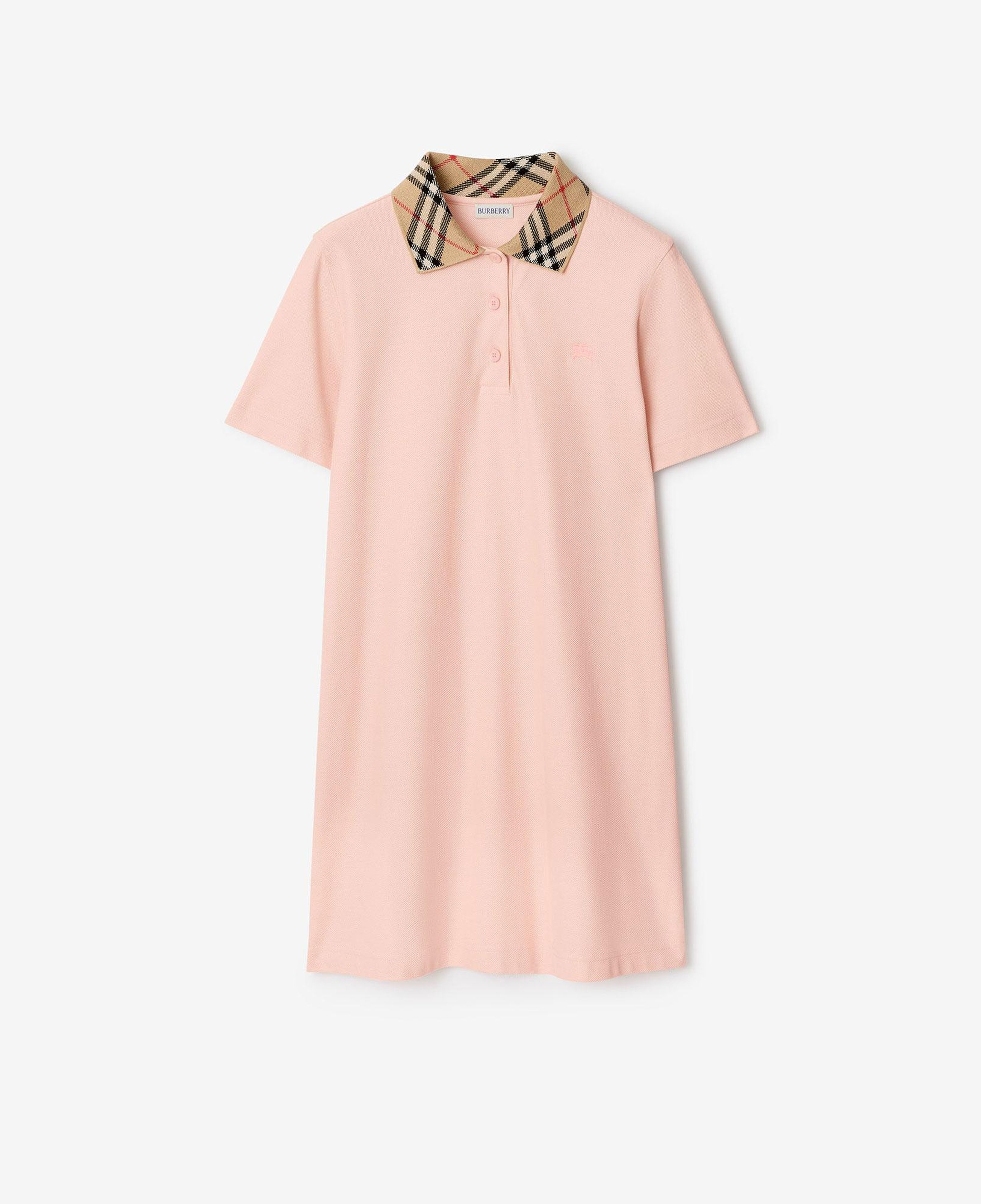 Burberry Irıs Check Kadın Pembe Elbise