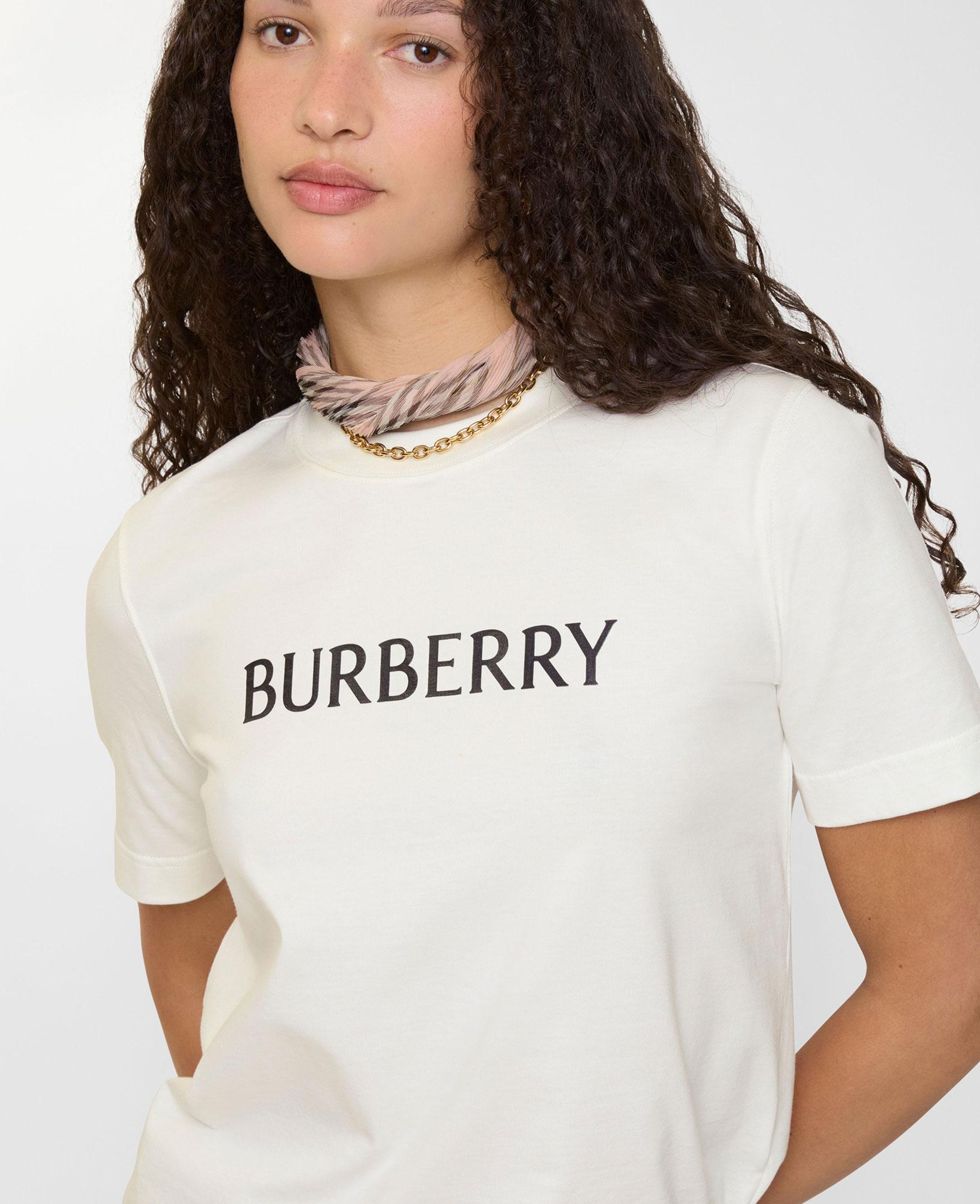 Burberry Frankie Kadın Beyaz T-Shirt