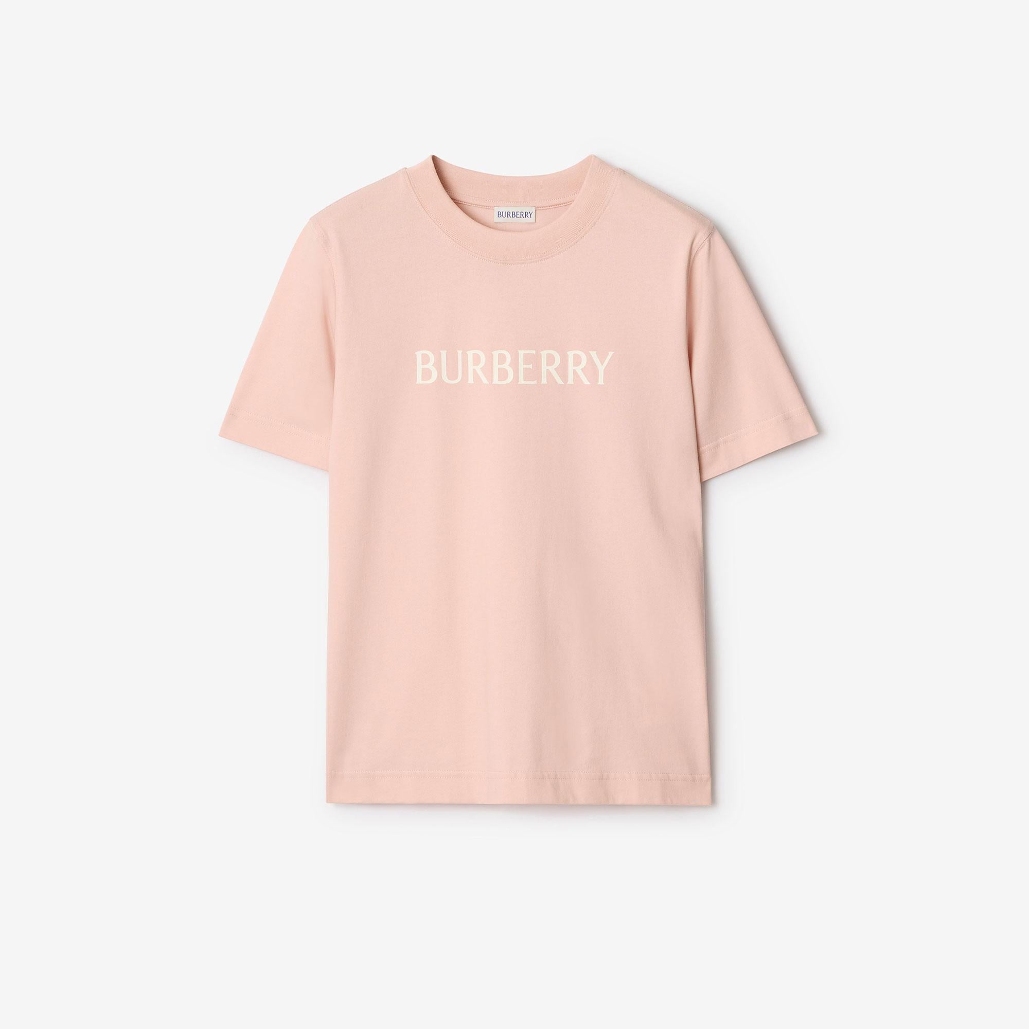 Burberry Frankie Kadın Pembe Tişört