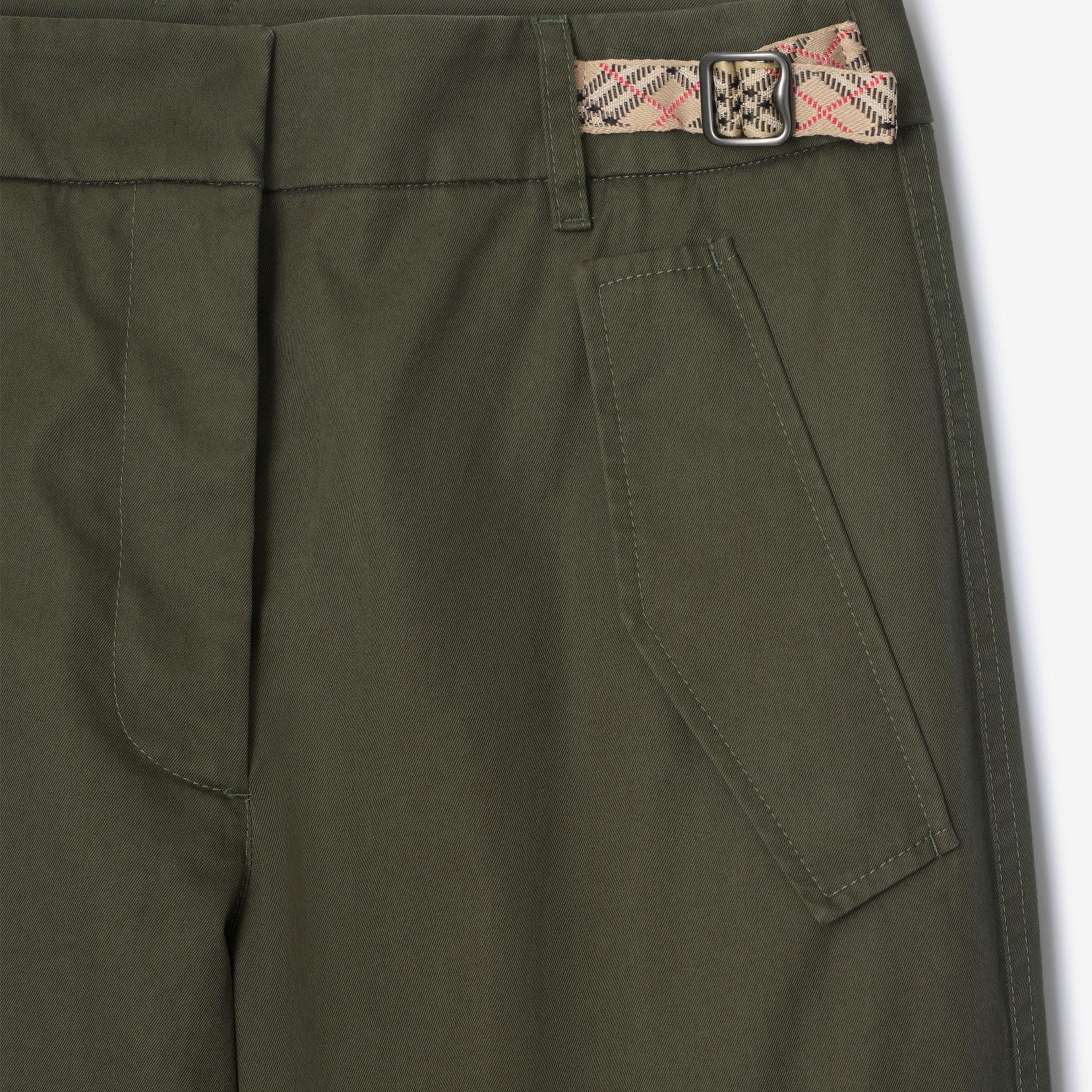 Burberry Freja Kadın Yeşil Pantolon