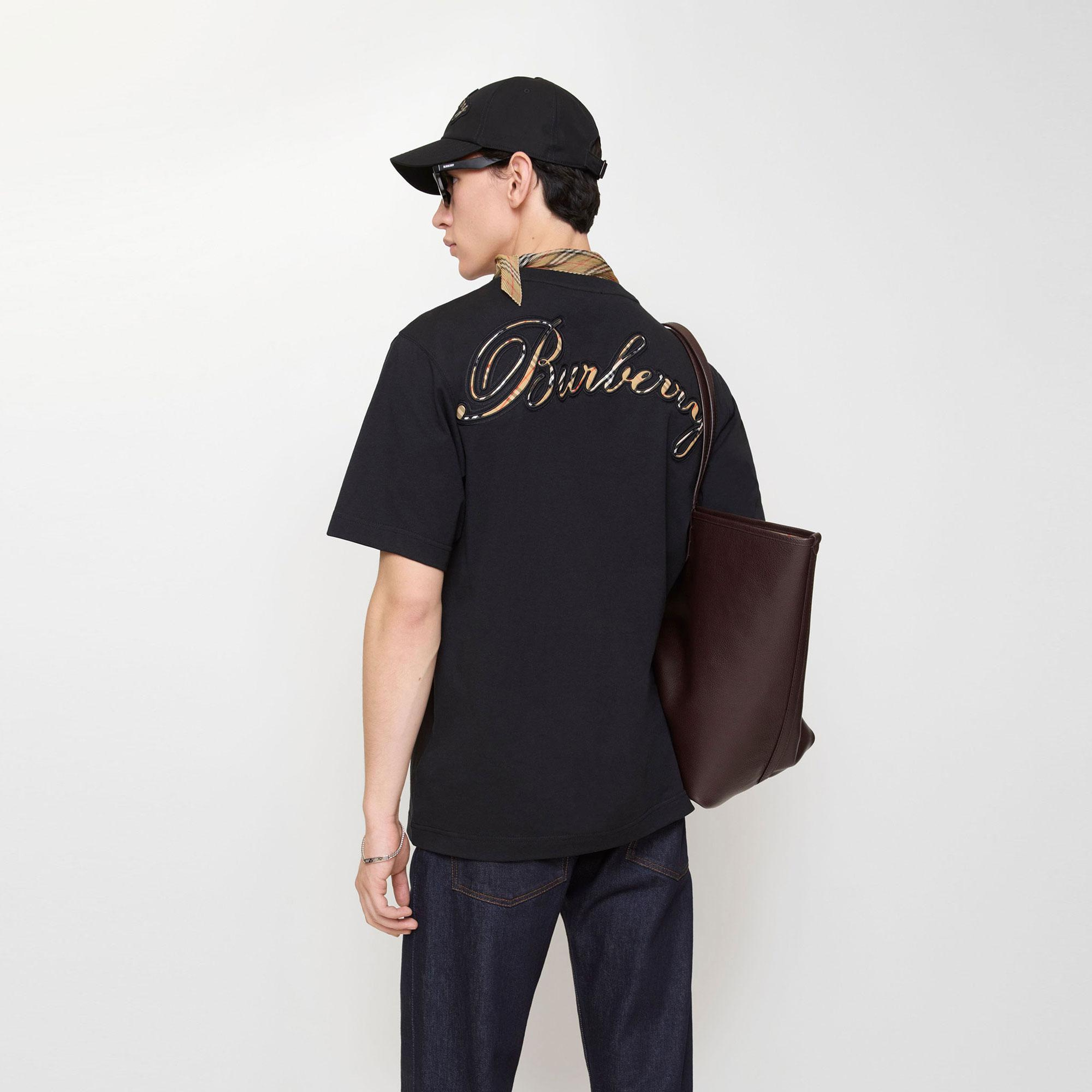 Burberry Ryan Erkek Siyah T-Shirt