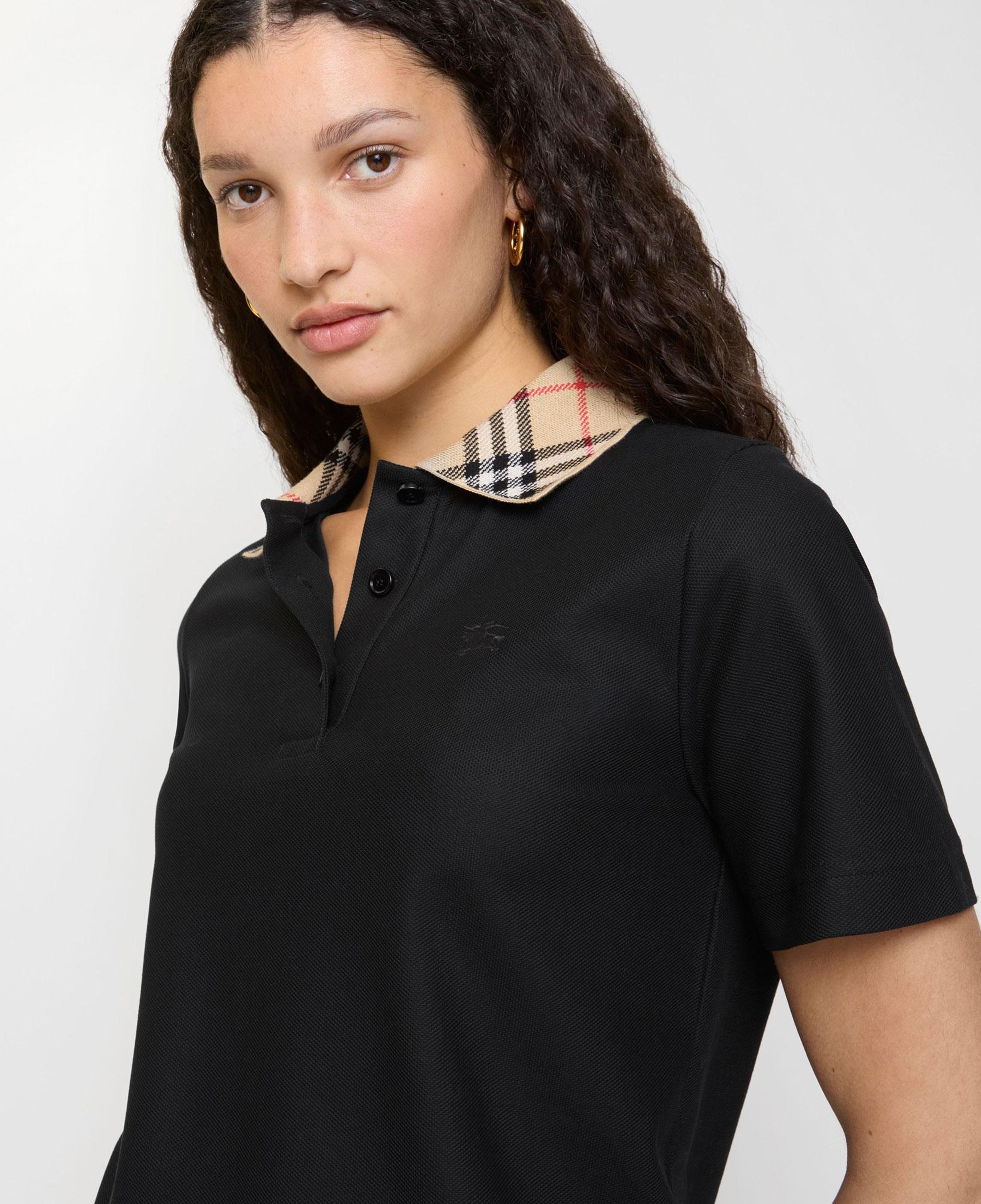 Burberry Imogen Check Kadın Siyah Polo