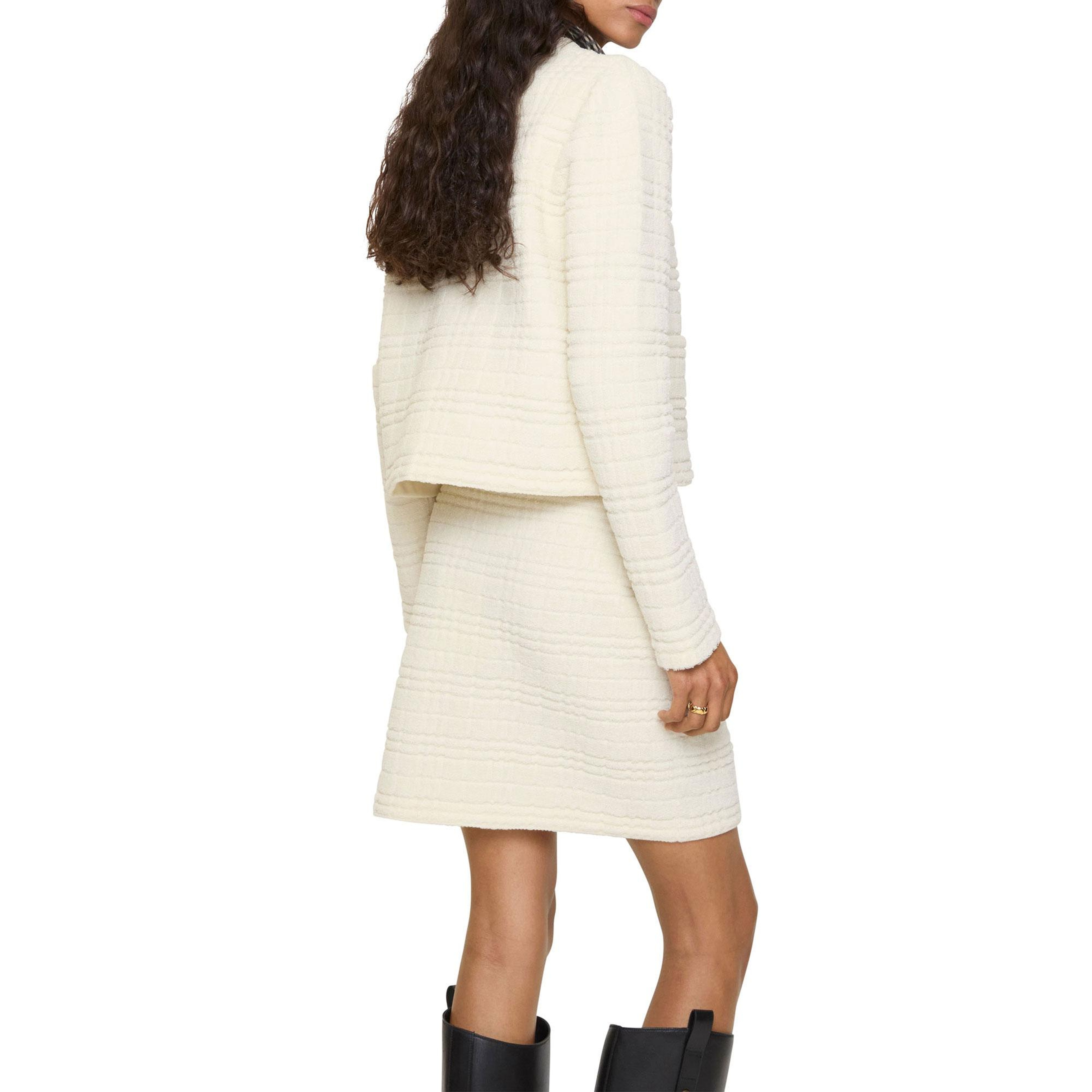 Burberry Ellıe Check Kadın Krem Etek