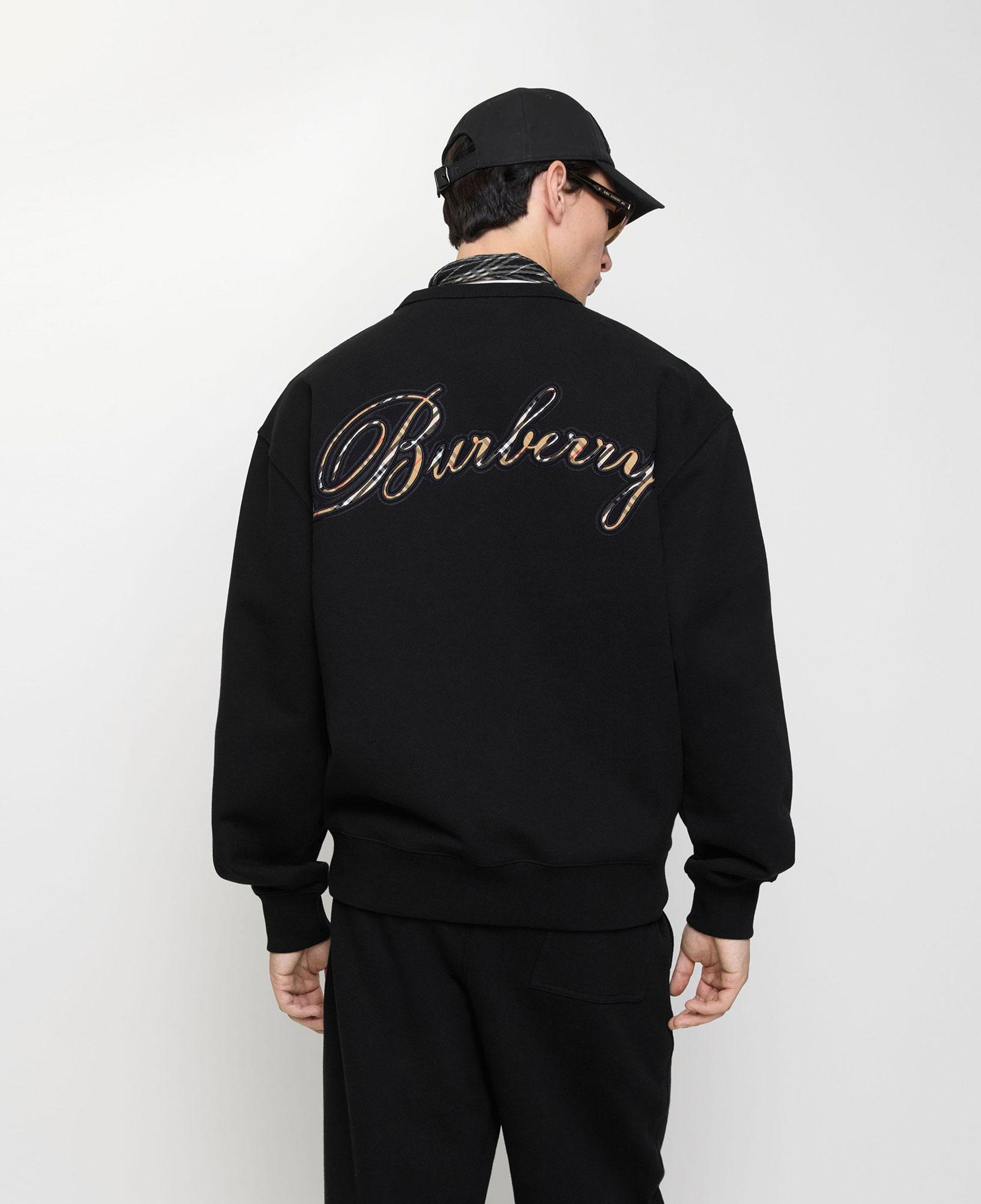 Burberry Rowan Erkek Siyah Hoodie