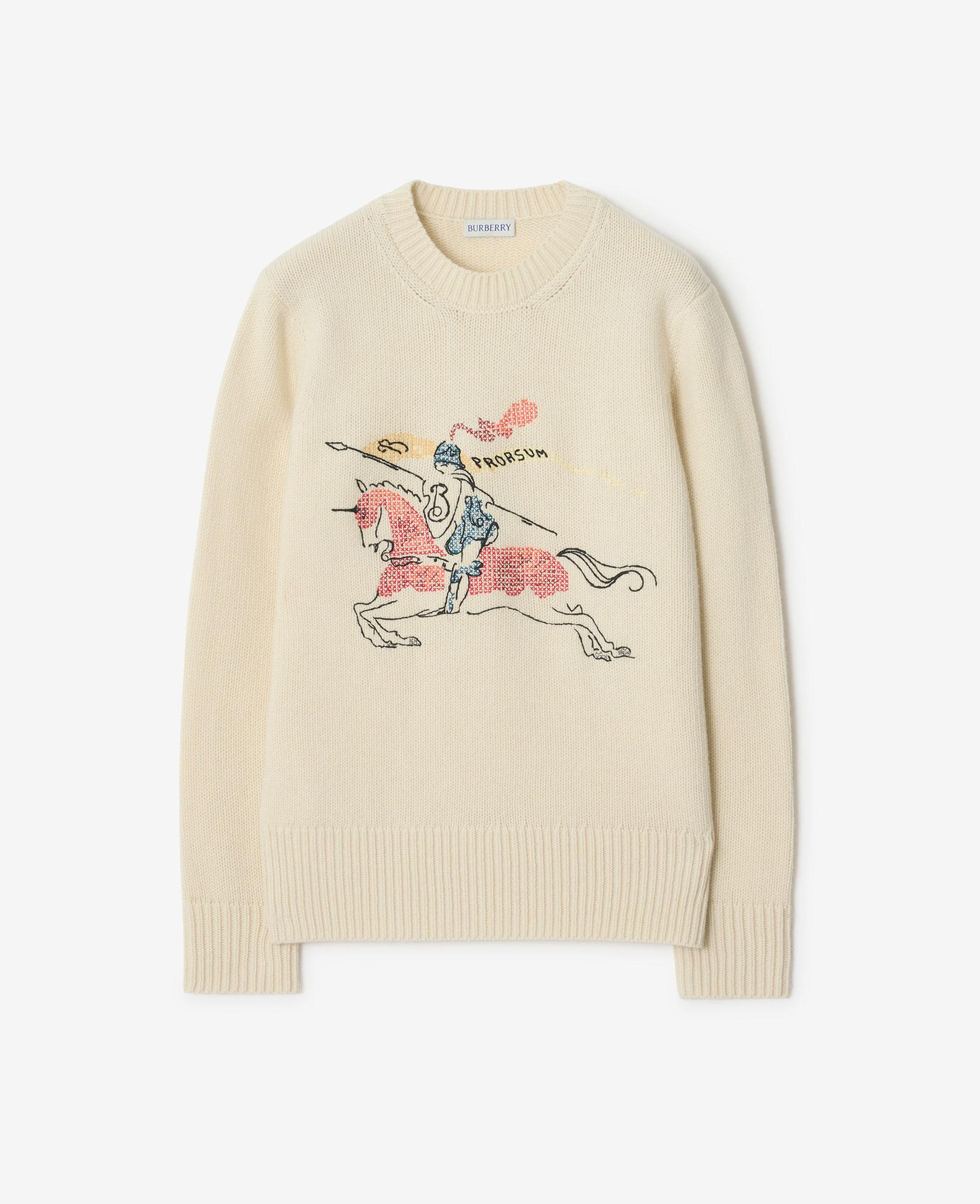 Burberry Scarlett Kadın Krem Triko