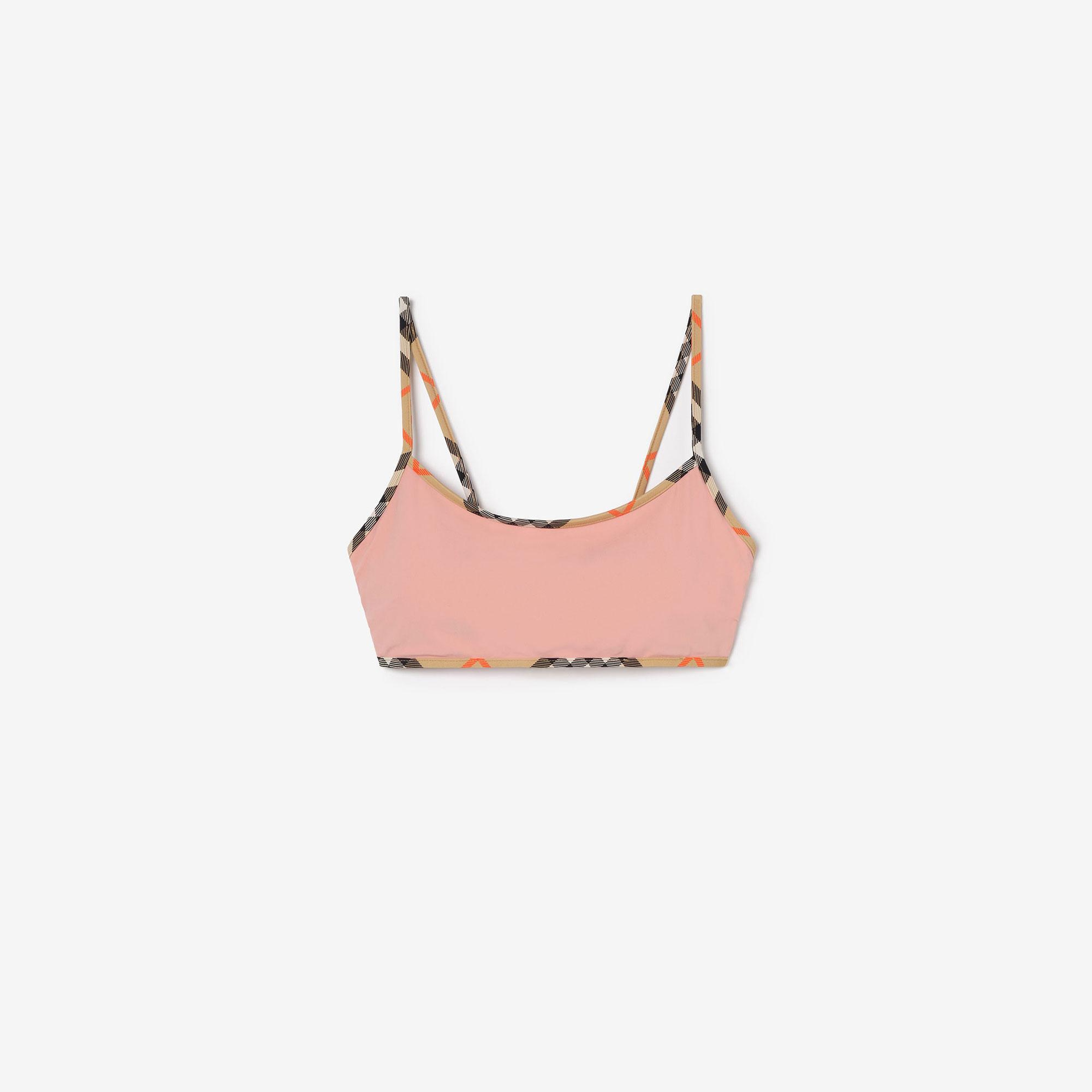 Burberry Starla Kadın Pembe Bikini Üstü