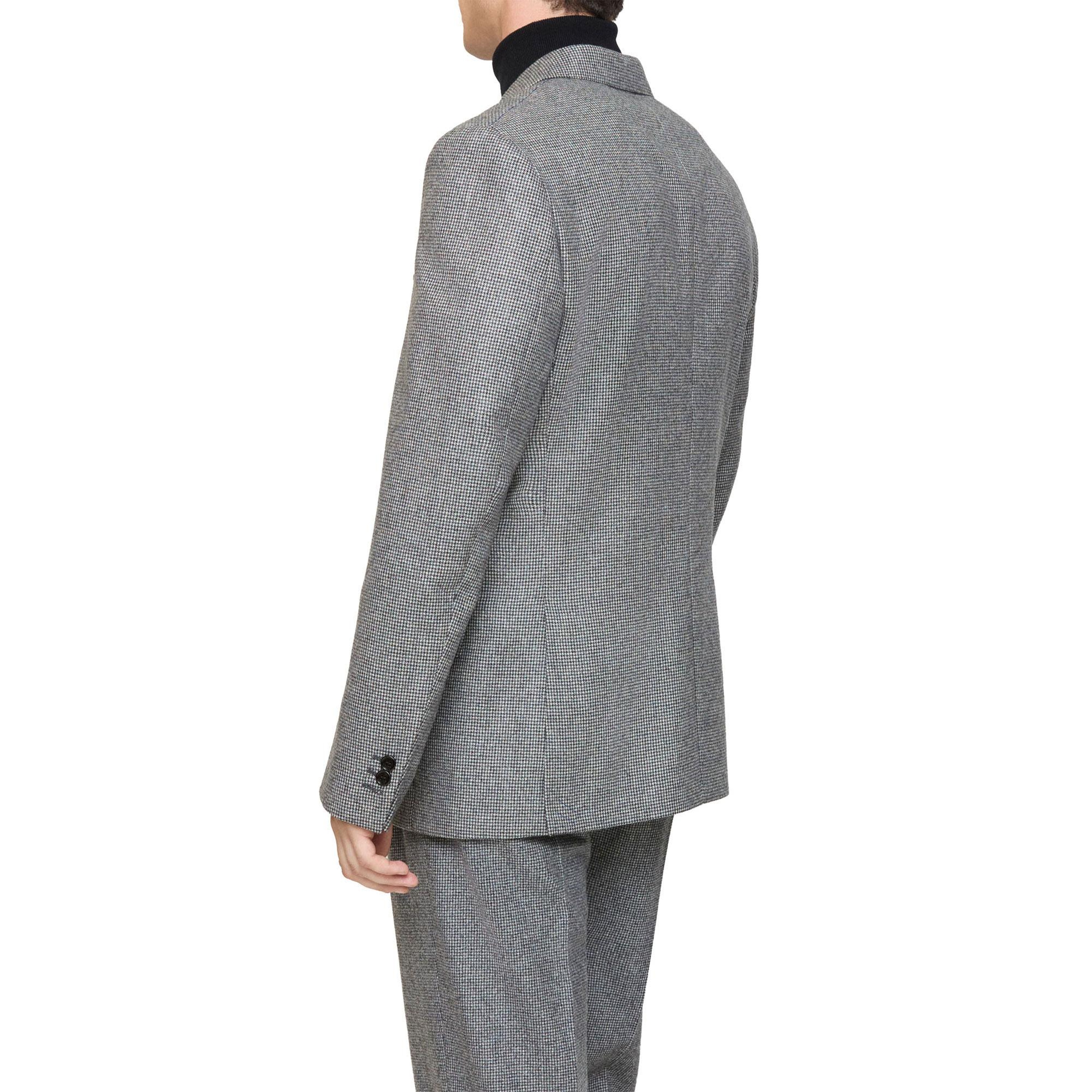 Burberry Devlın Erkek Gri Blazer Ceket