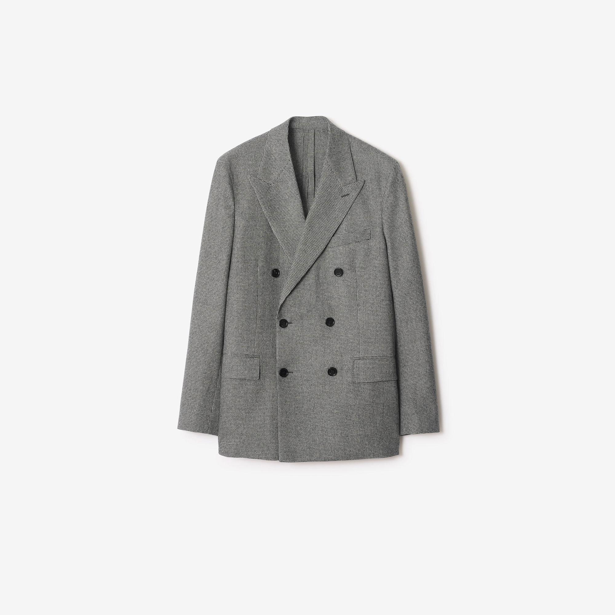 Burberry Devlın Erkek Gri Blazer Ceket