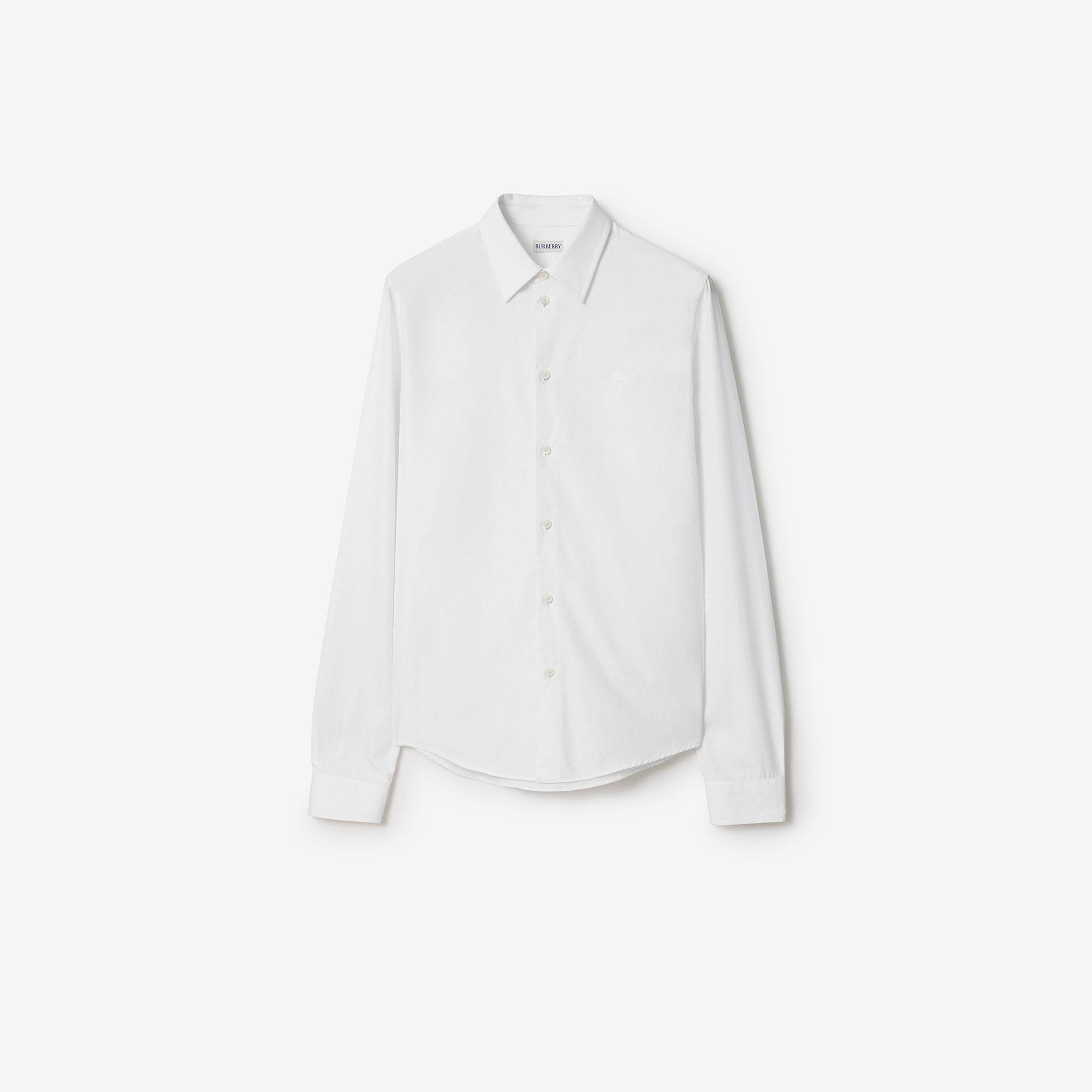 Burberry Sam Erkek Beyaz Gömlek