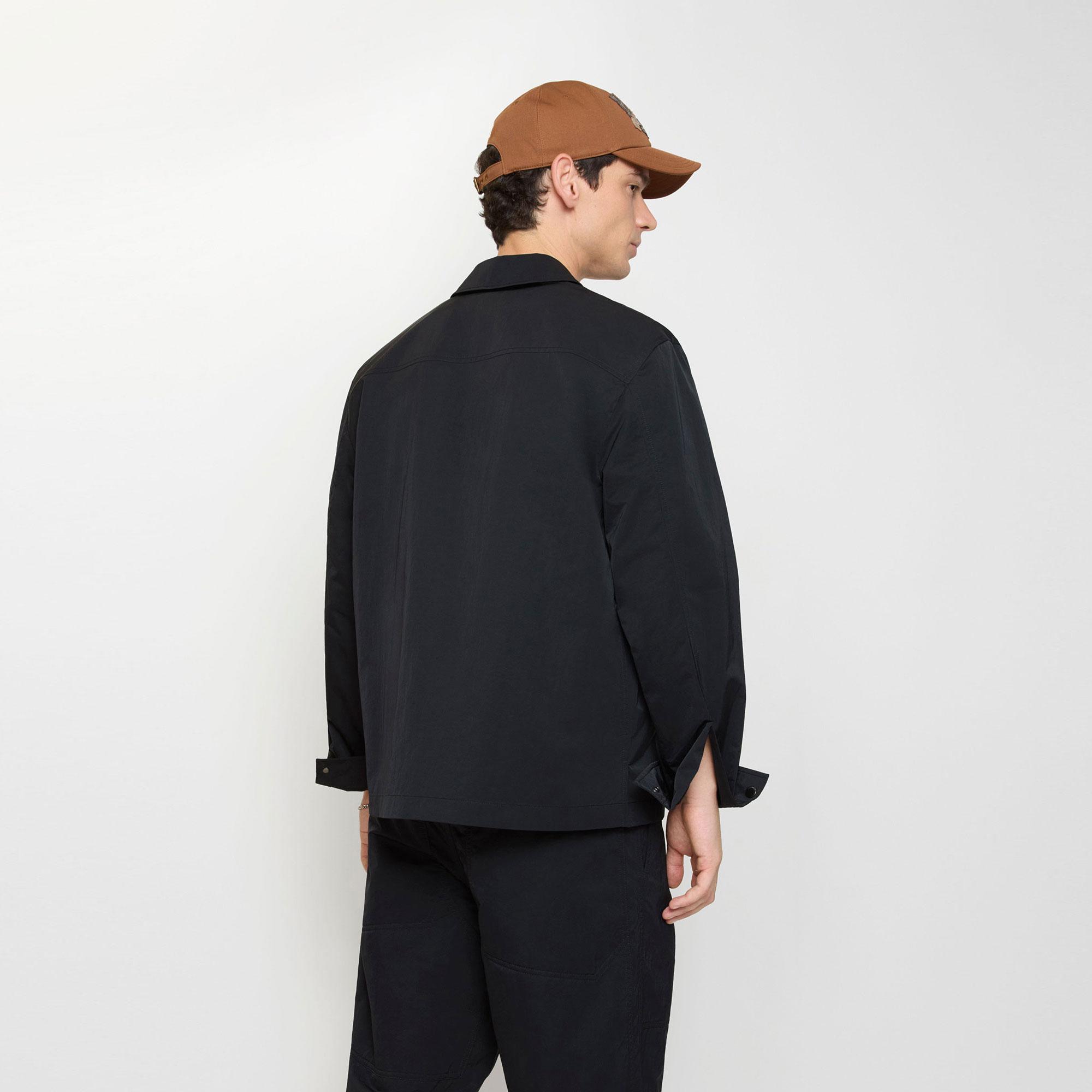 Burberry Oakwell Erkek Siyah Gömlek