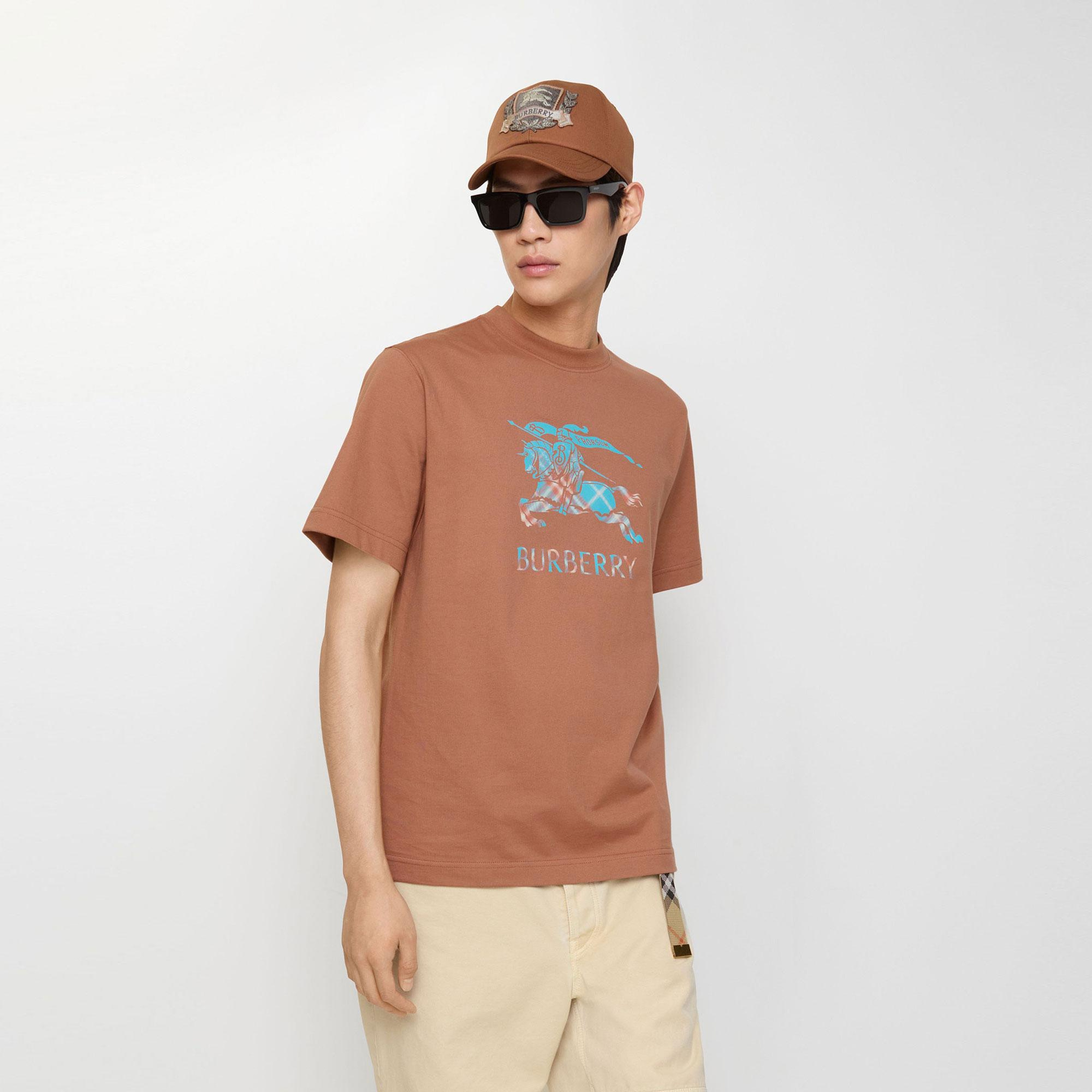 Burberry Seth Ekd Erkek Turuncu T-Shirt