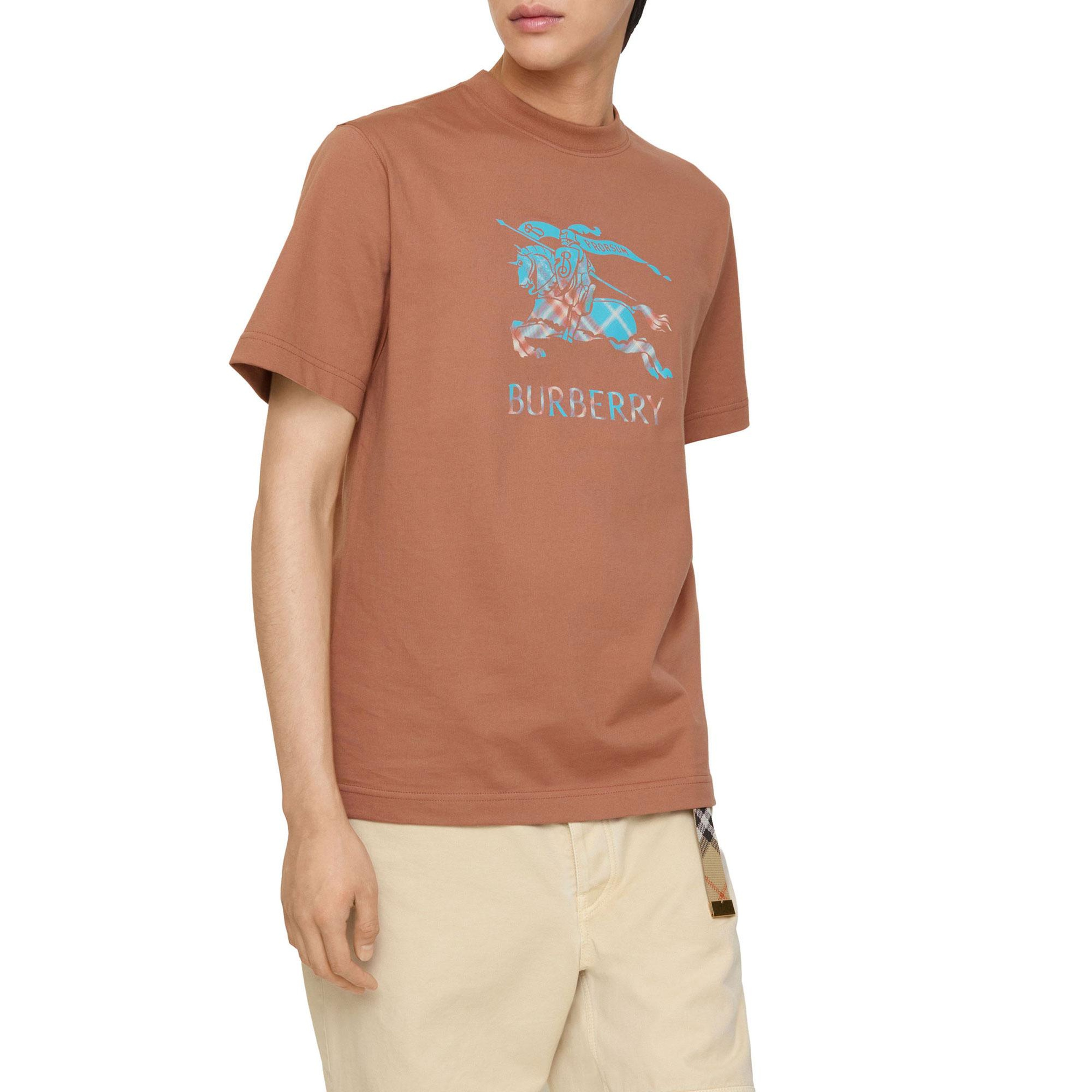 Burberry Seth Ekd Erkek Turuncu T-Shirt