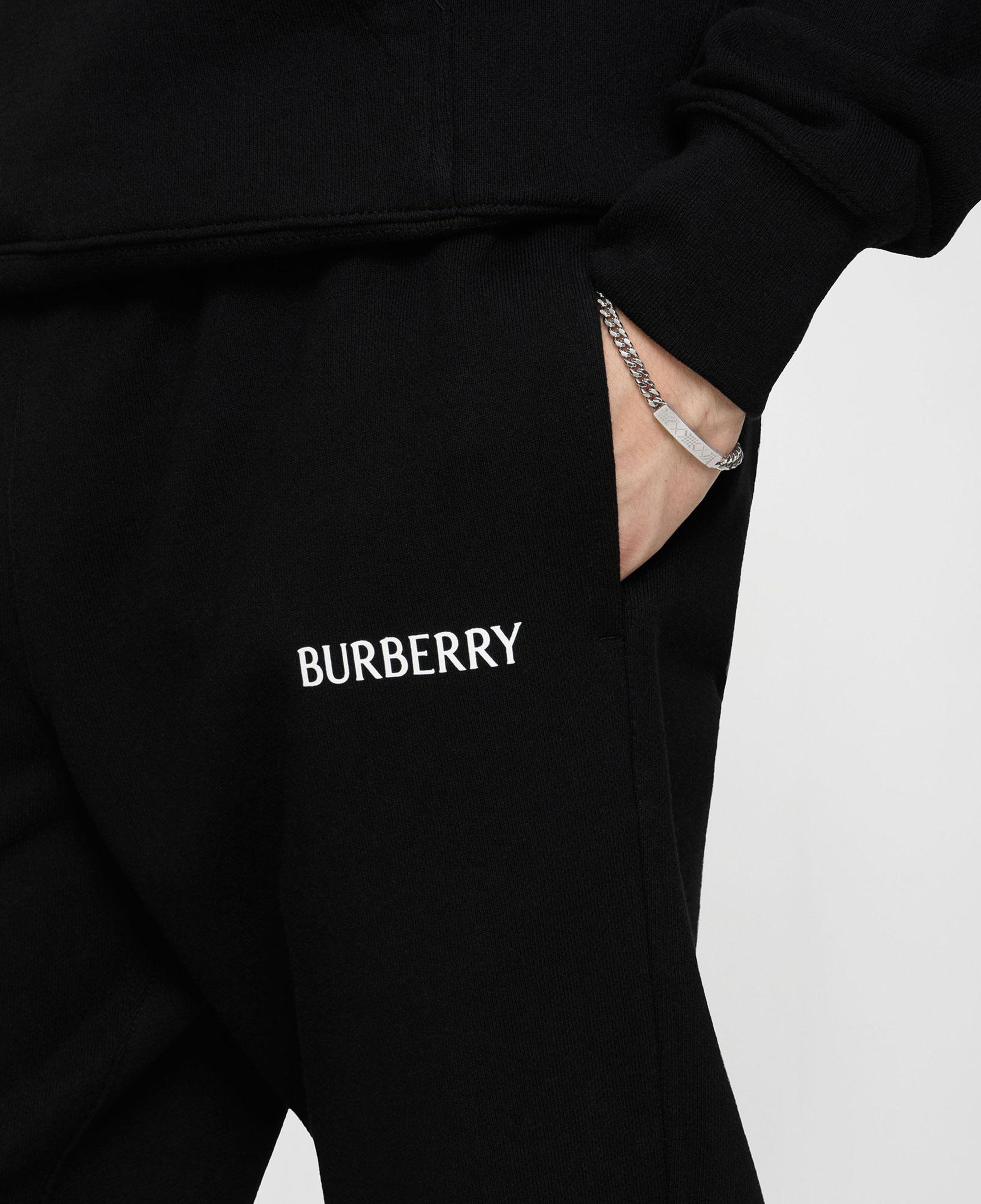 Burberry Sid Erkek Siyah Eşofman Altı