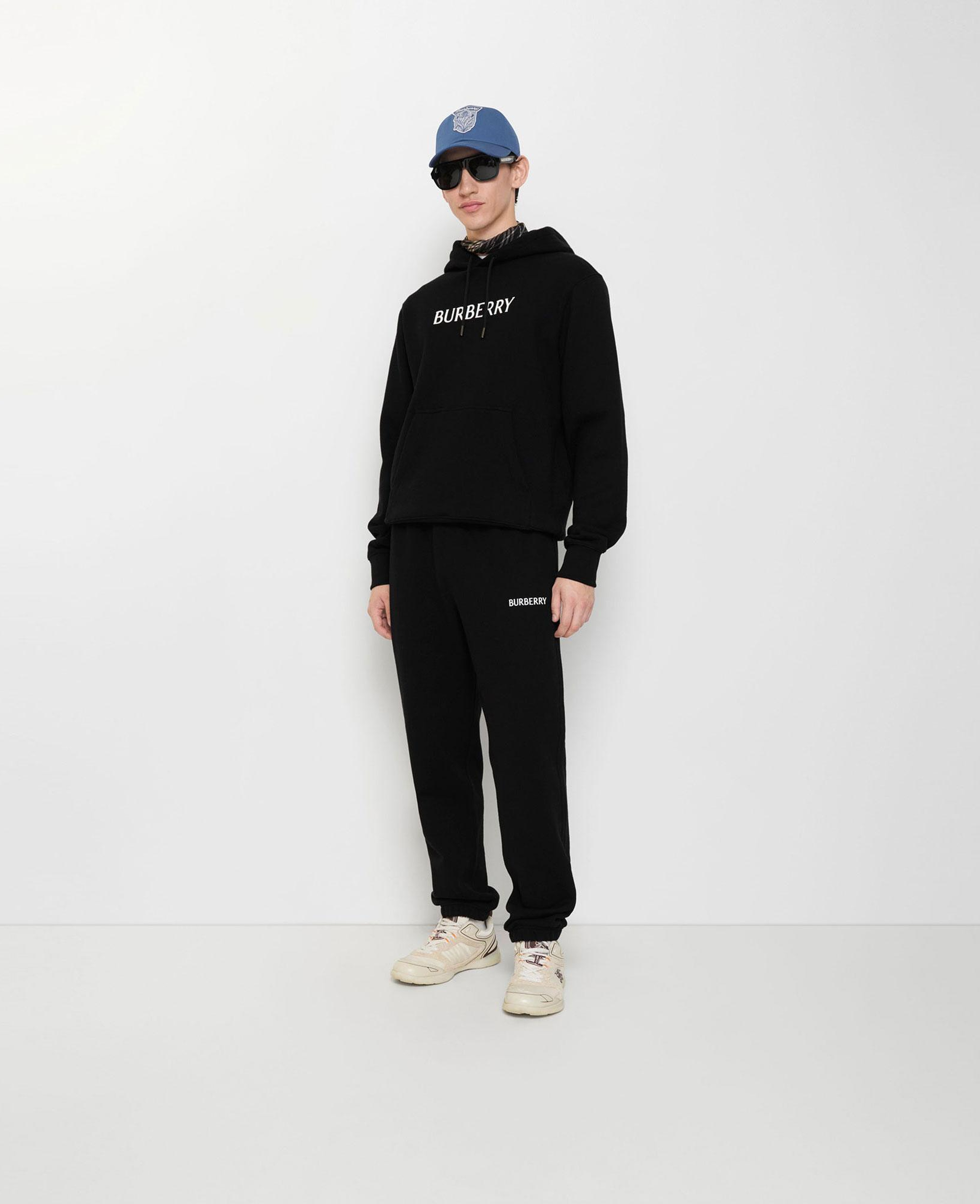 Burberry Sid Erkek Siyah Eşofman Altı