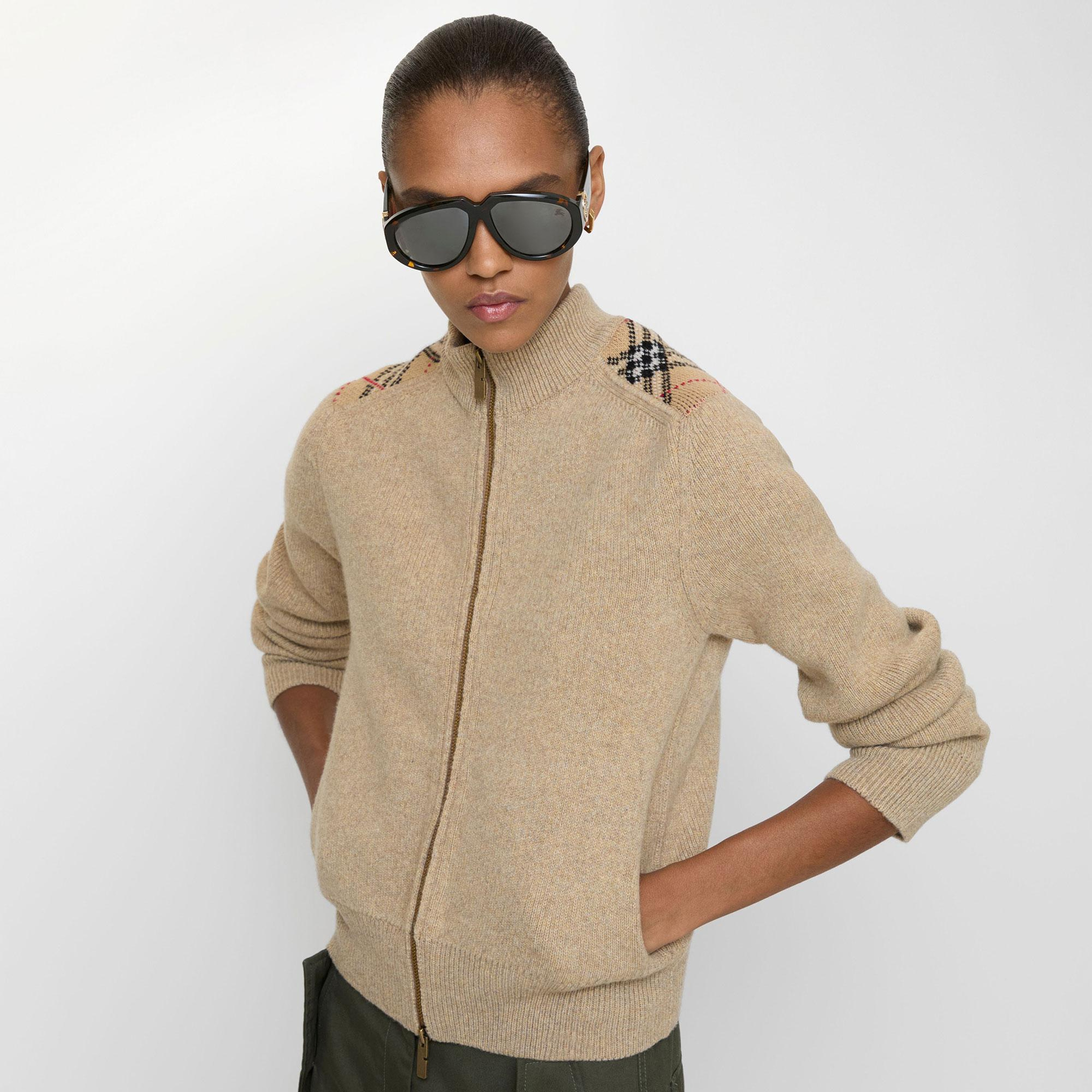 Burberry Jemima Kadın Kahverengi Hırka