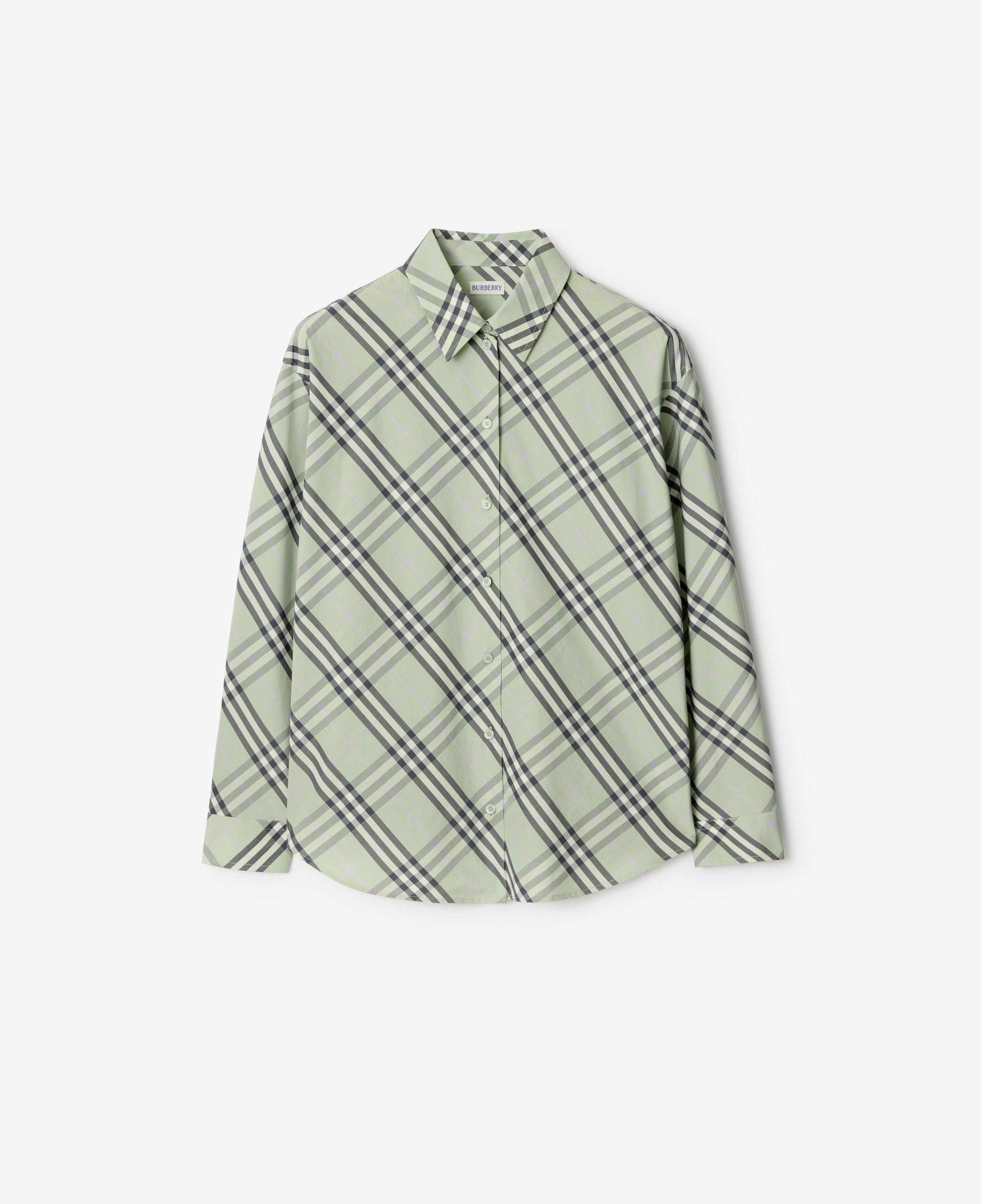 Burberry Elara Kadın Yeşil Gömlek