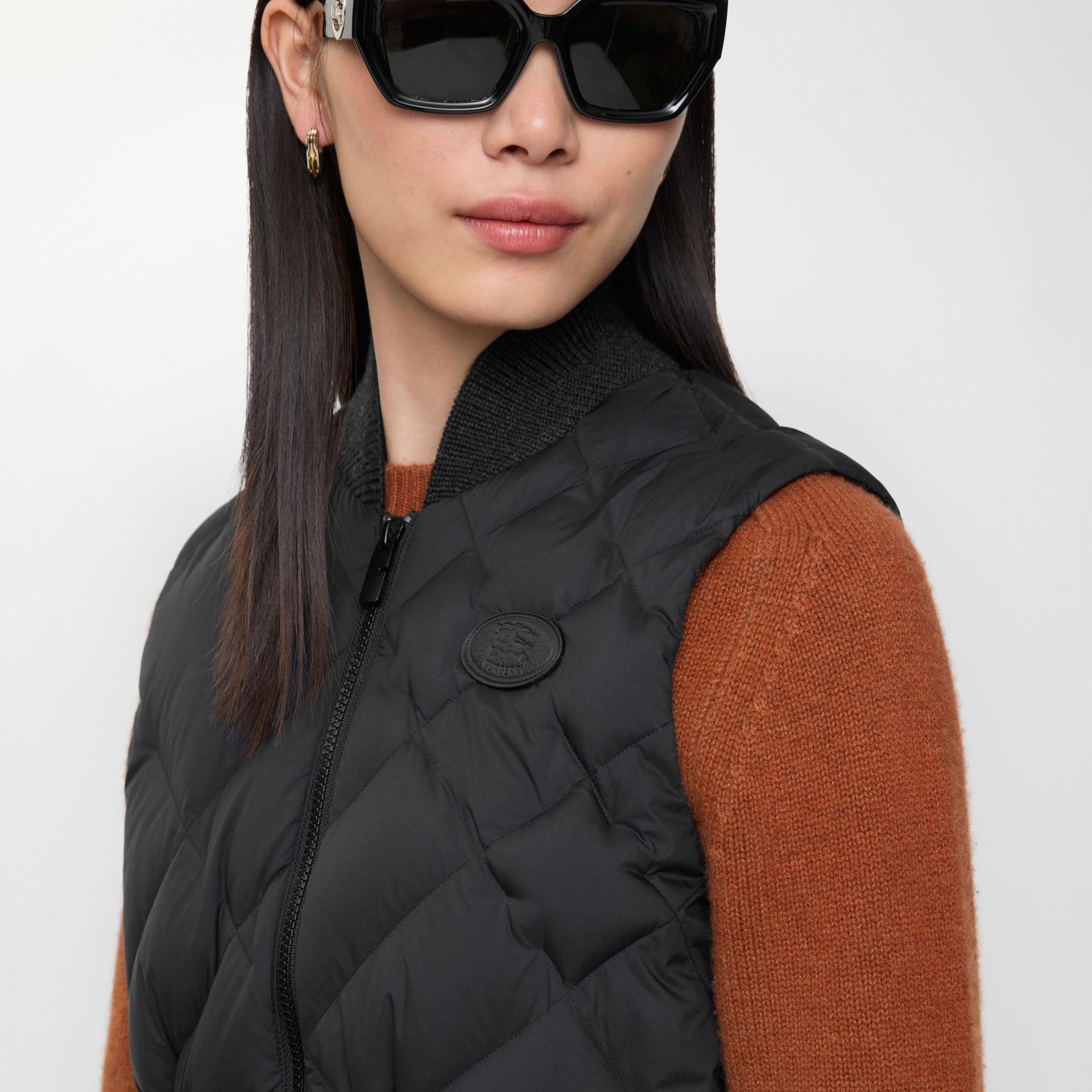 Burberry Devonside Kadın Siyah Yelek