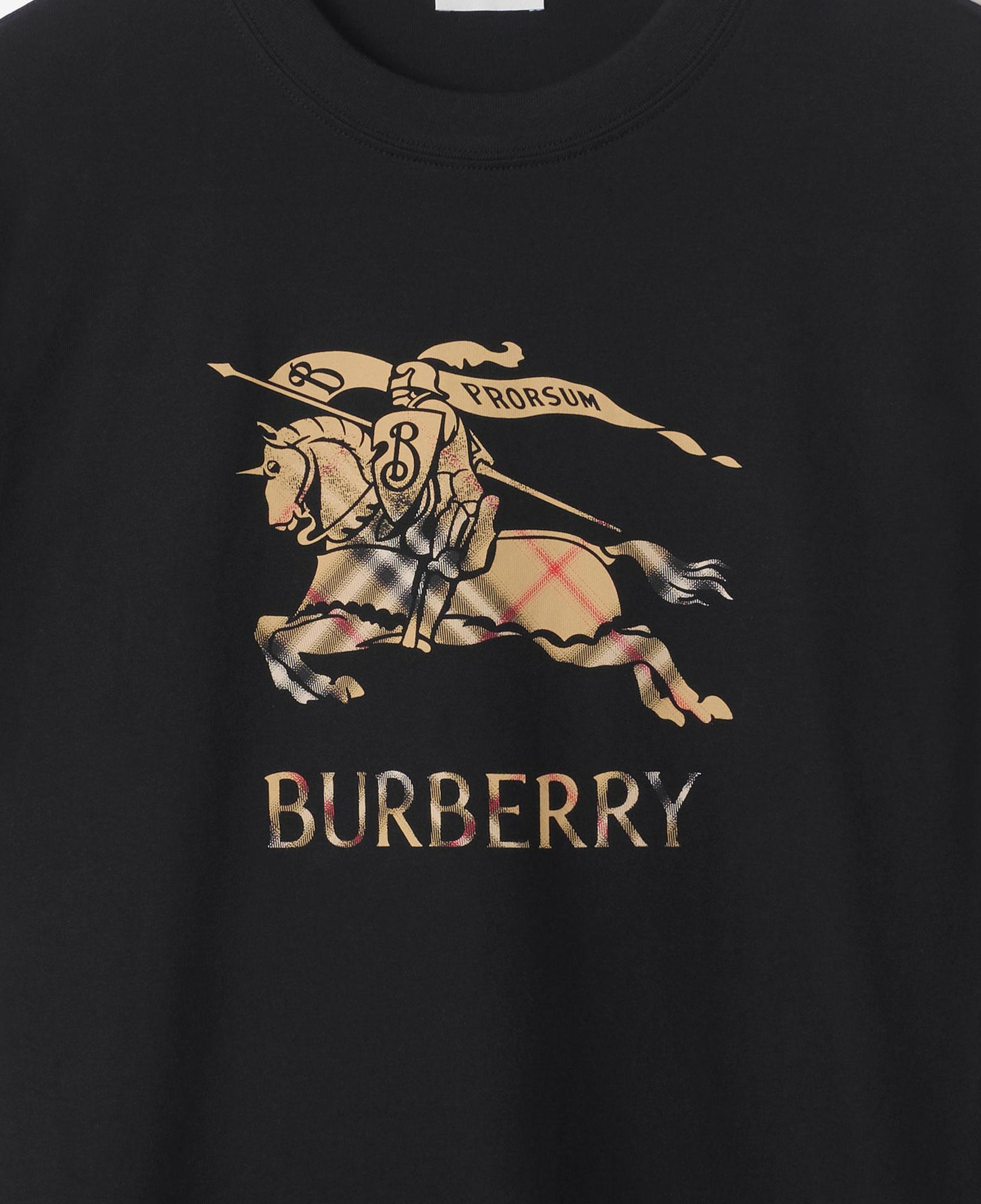 Burberry Seth Ekd Erkek Siyah T-Shirt