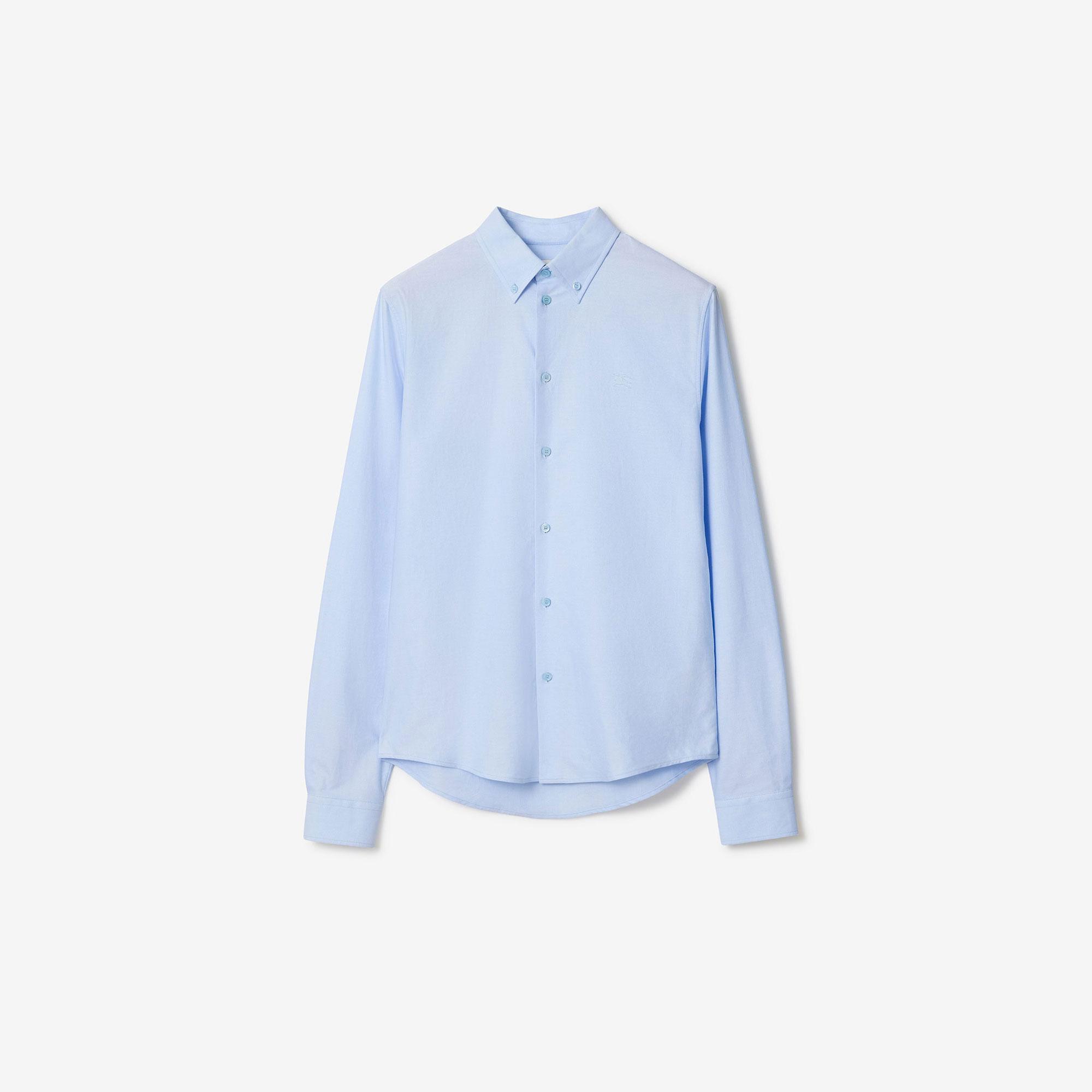 Burberry Standrıc Erkek Mavi Gömlek