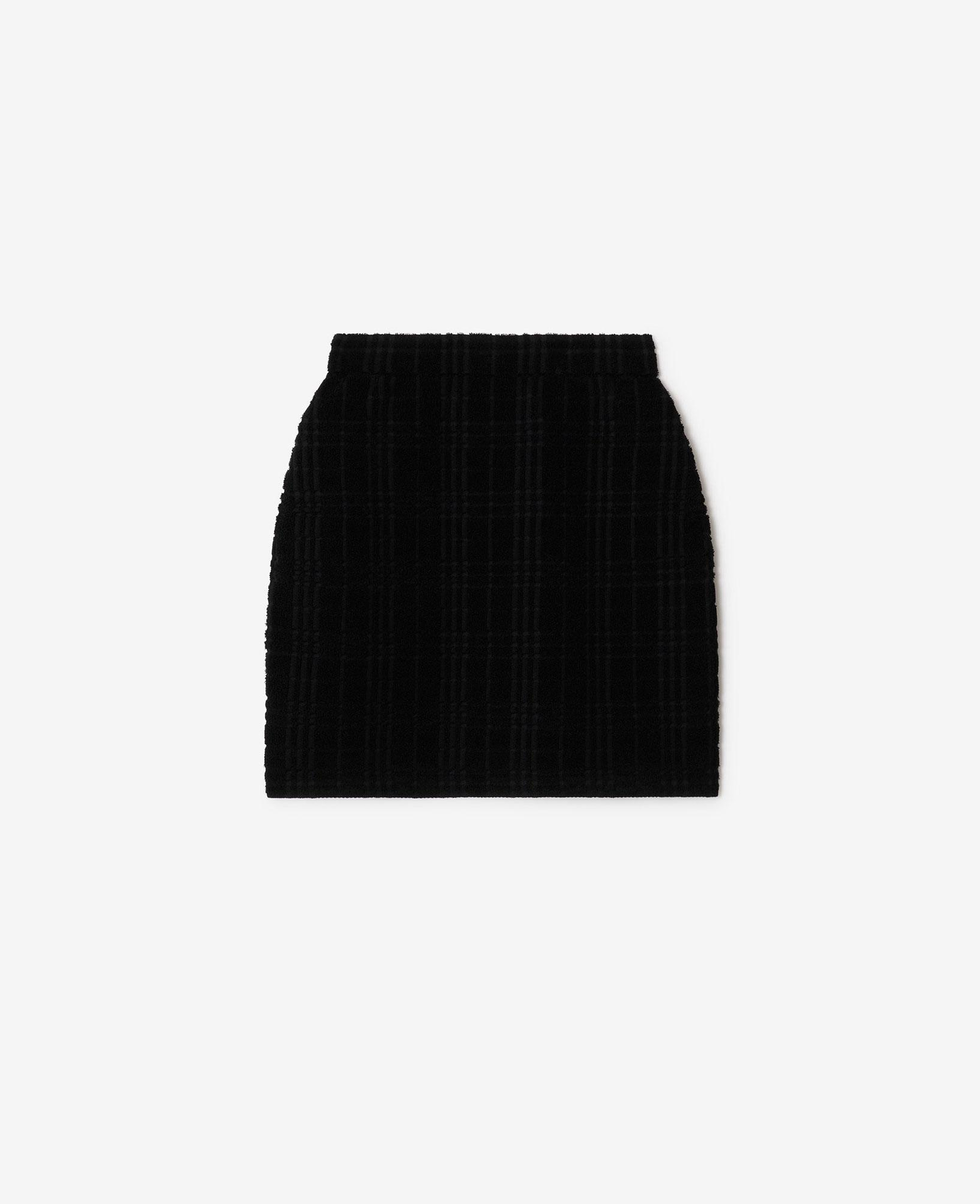 Burberry Ellie Check Kadın Siyah Etek