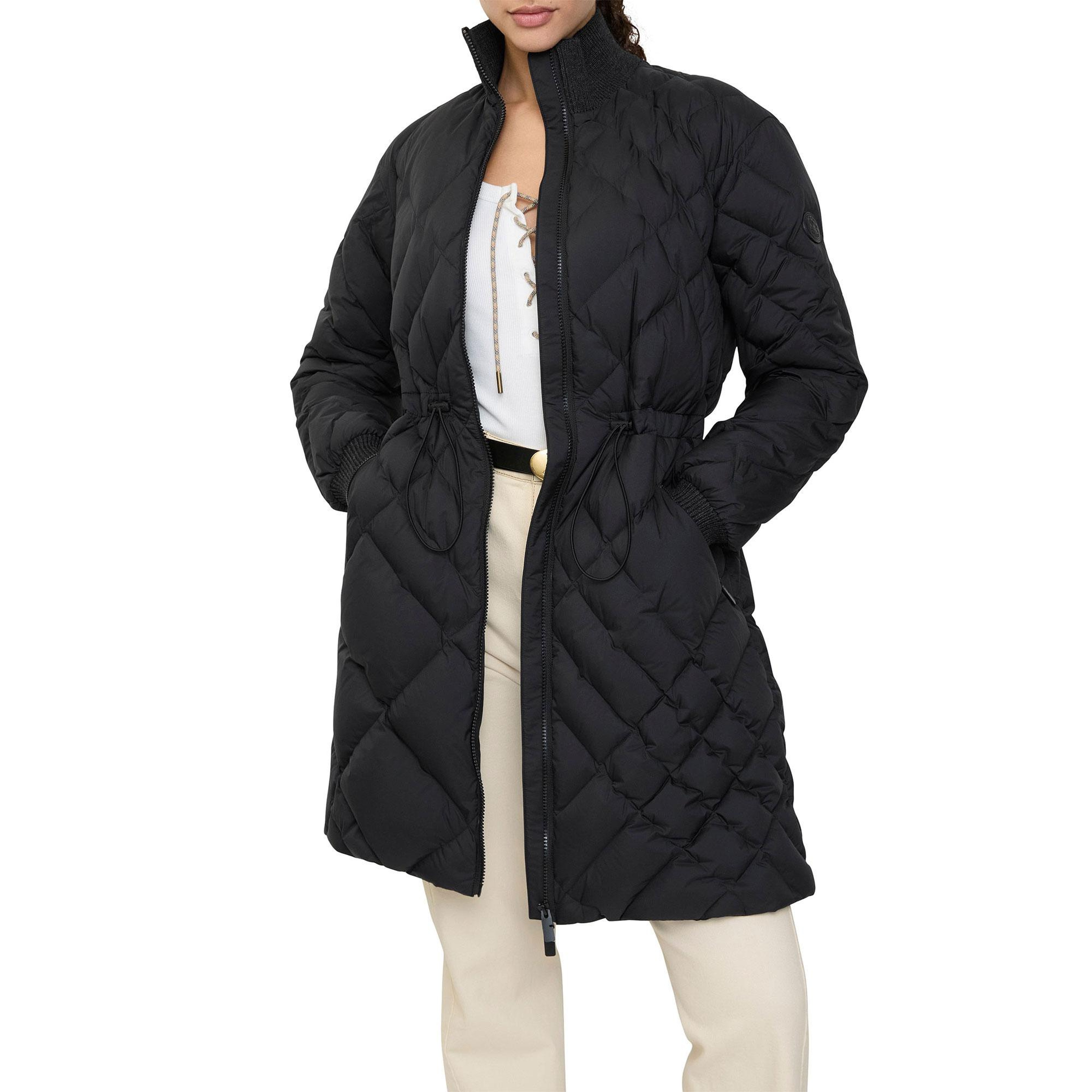 Burberry Danesbury Kadın Siyah Mont