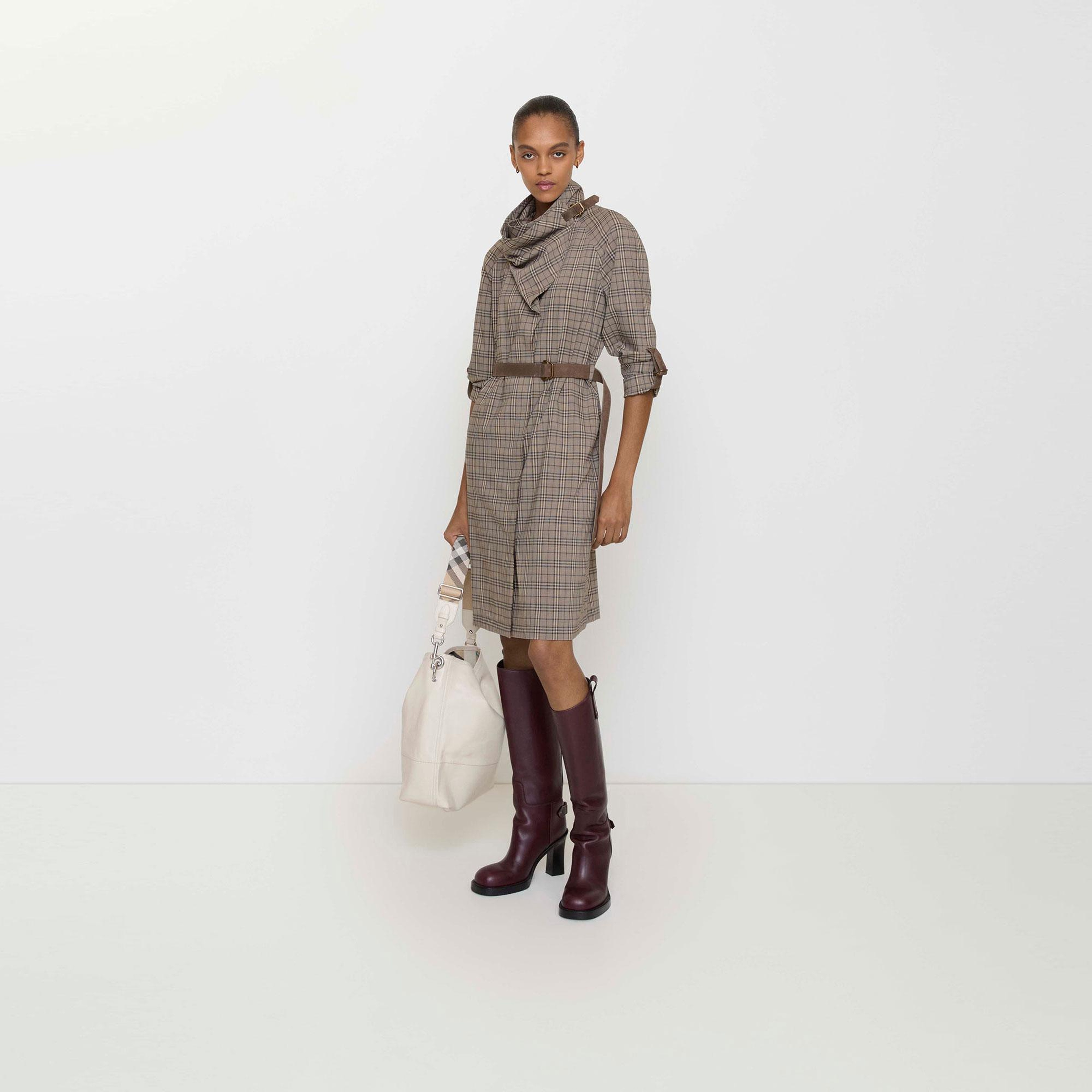 Burberry Bea Kadın Bej Elbise