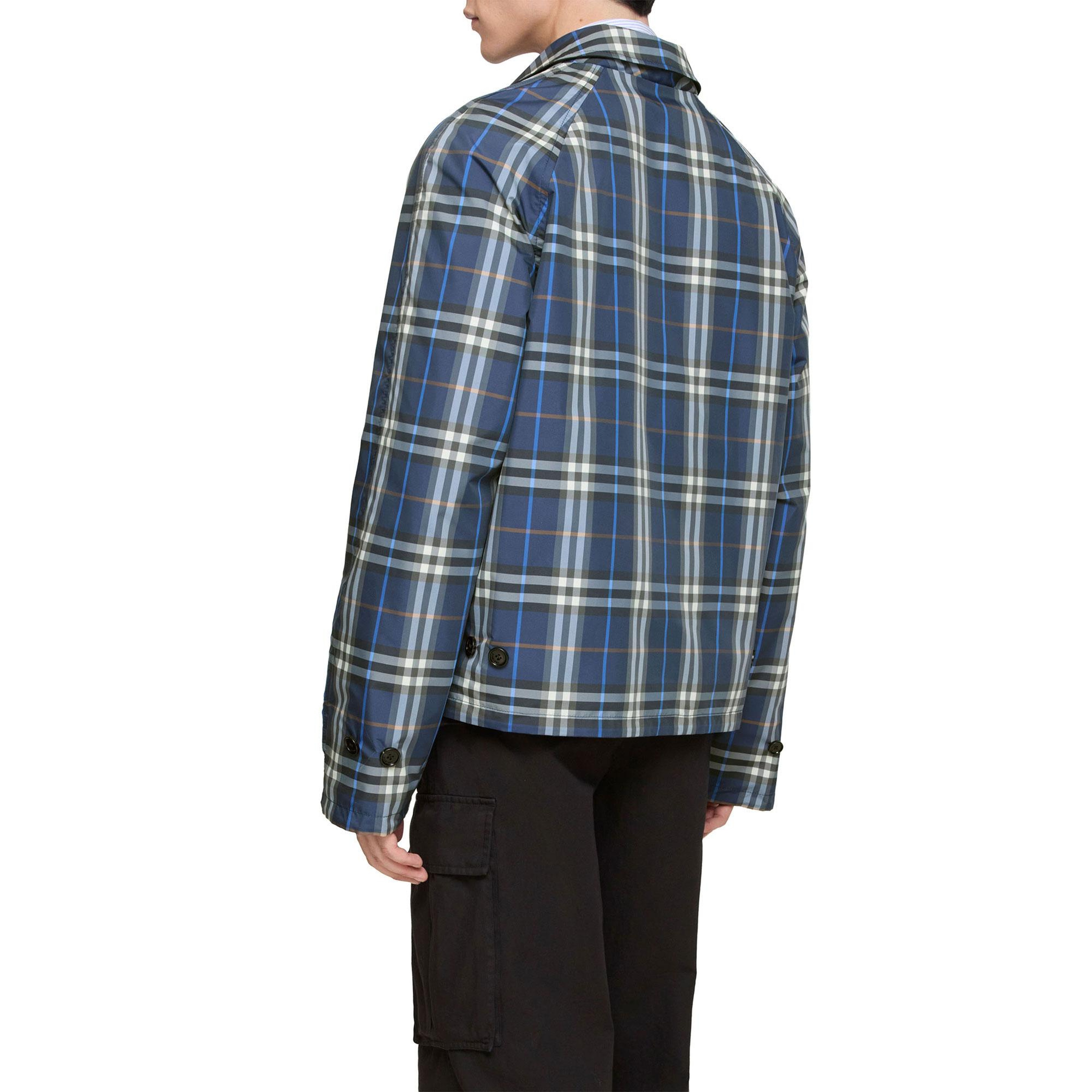 Burberry Hodson Erkek Lacivert Polar Ceket