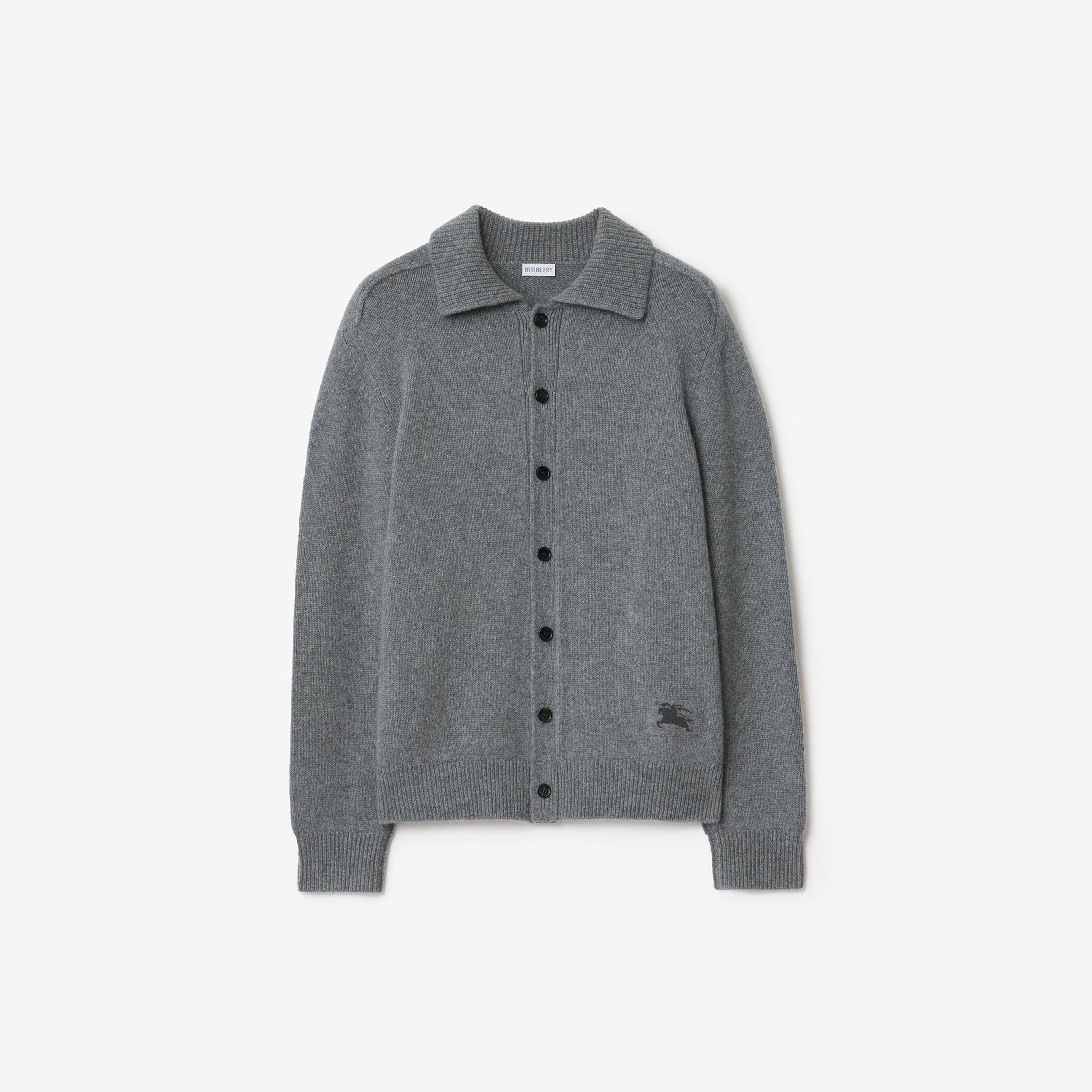 Burberry Channing Erkek Gri Hırka