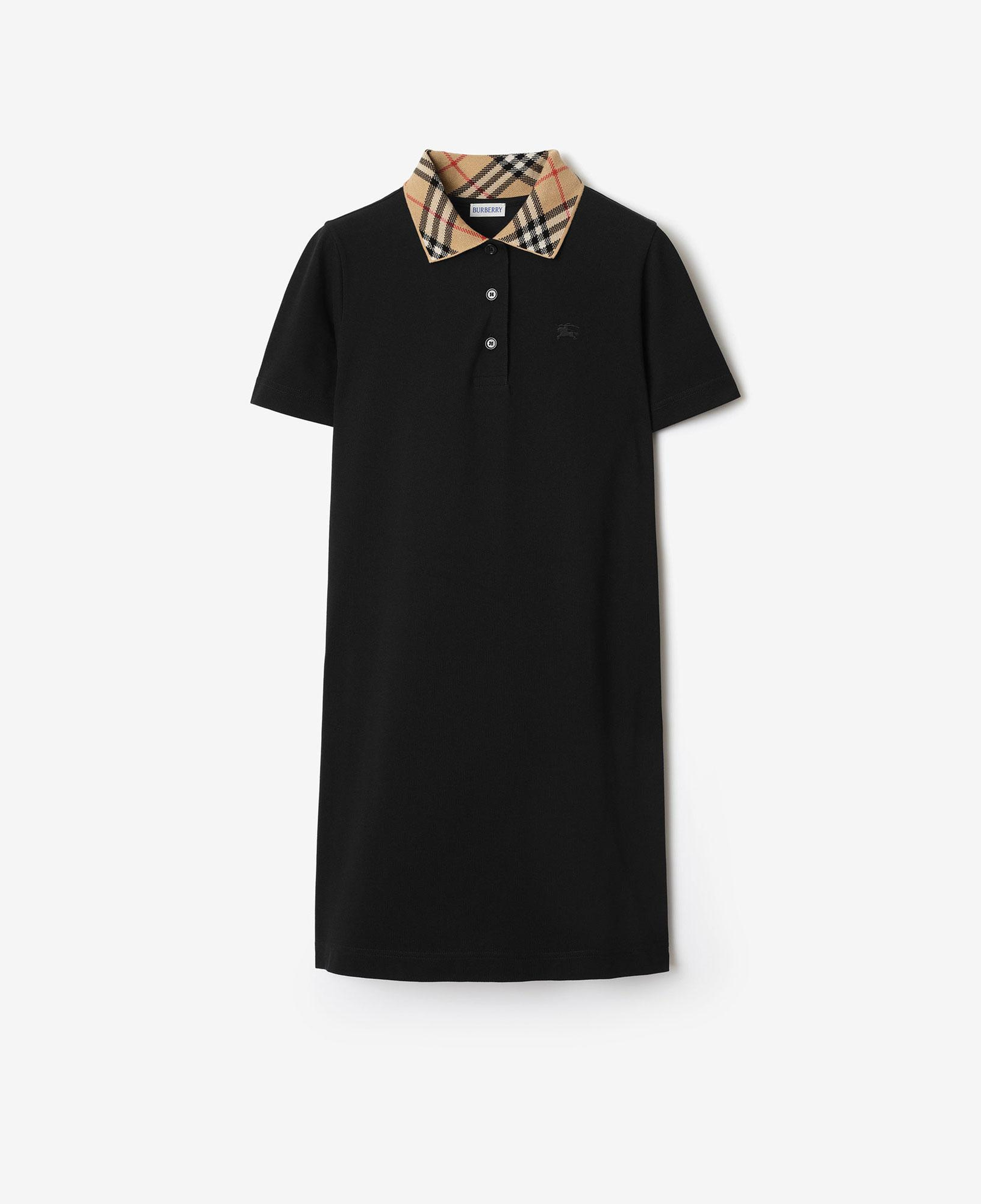 Burberry İris Check Kadın Siyah Elbise