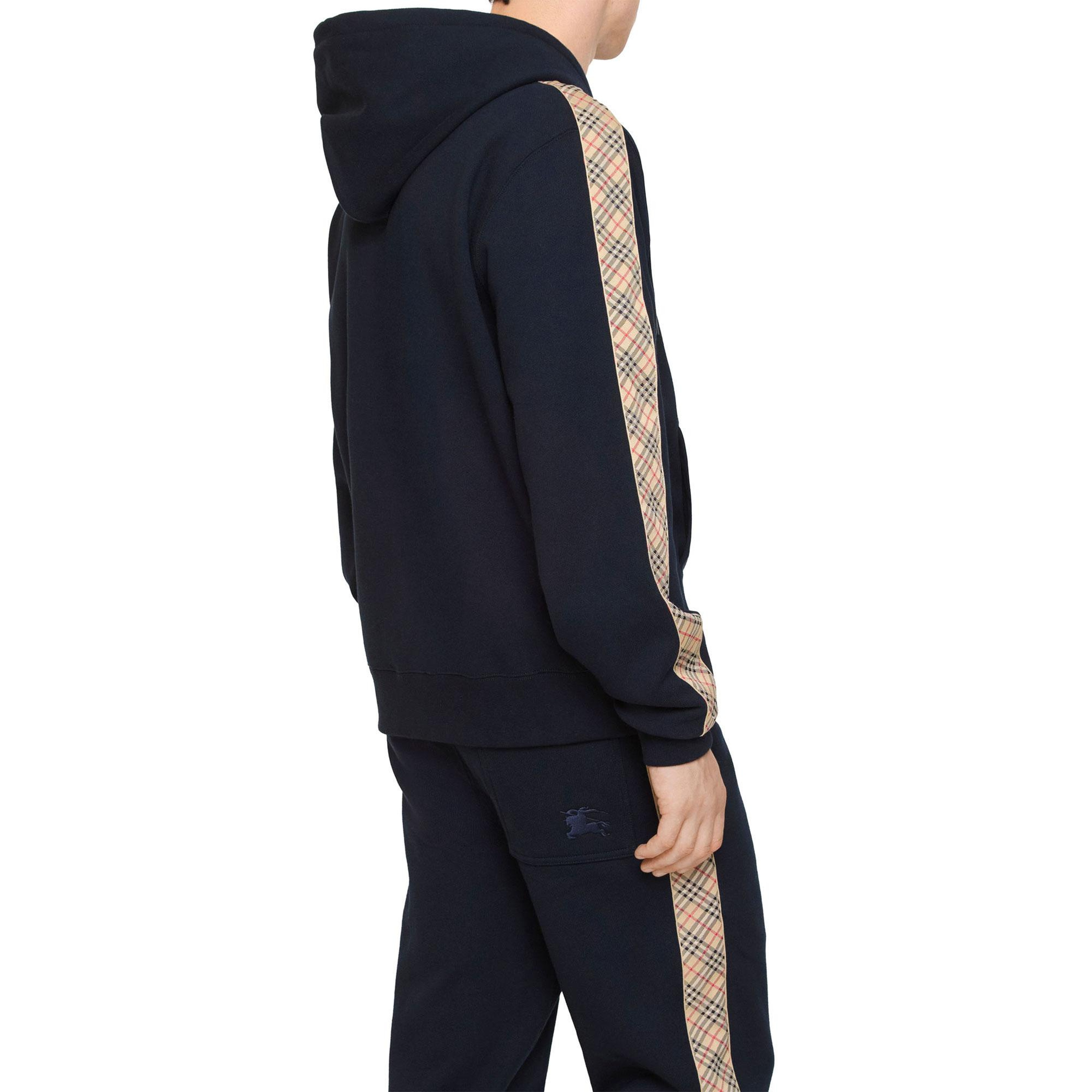Burberry Scott Erkek Lacivert Hoodie