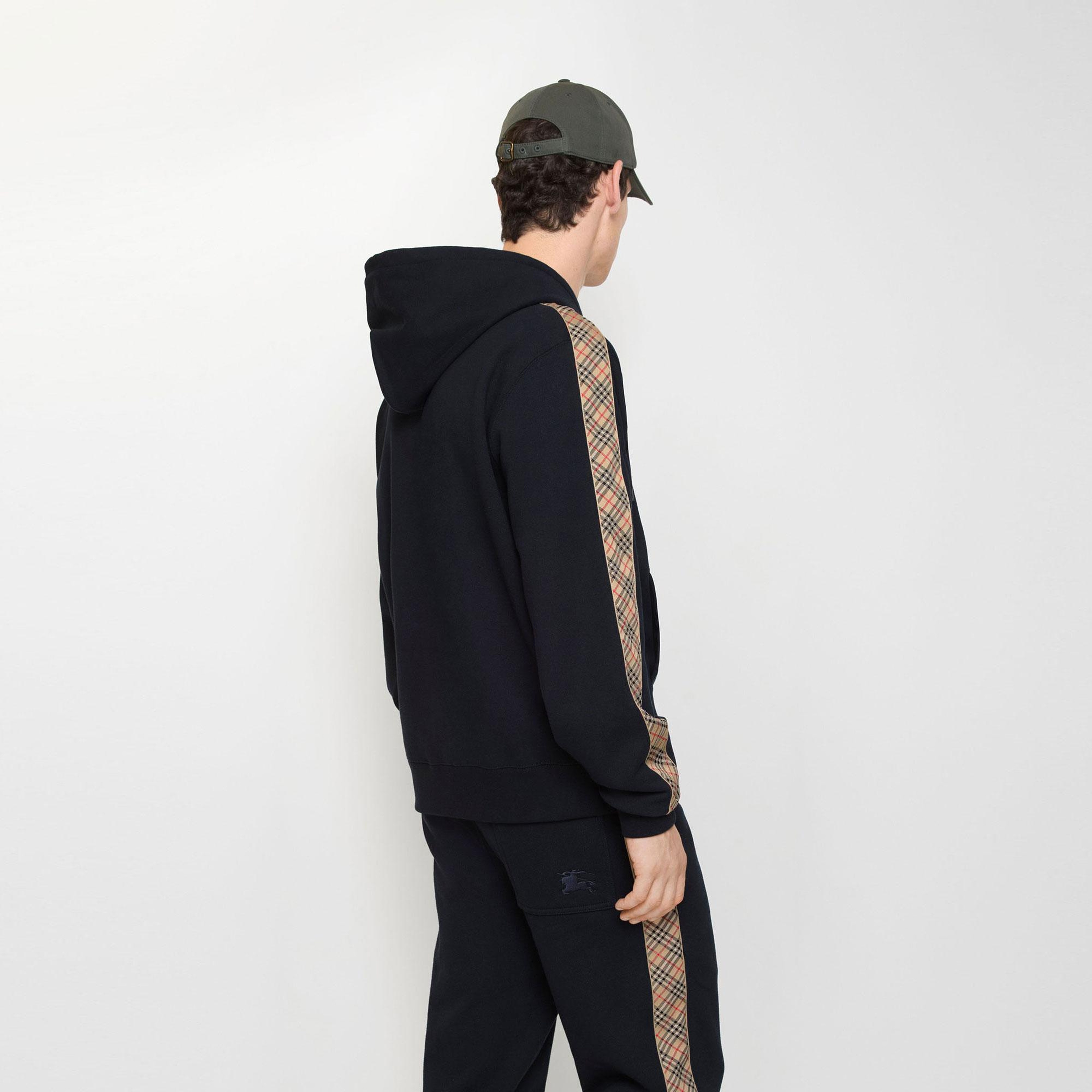 Burberry Scott Erkek Lacivert Hoodie