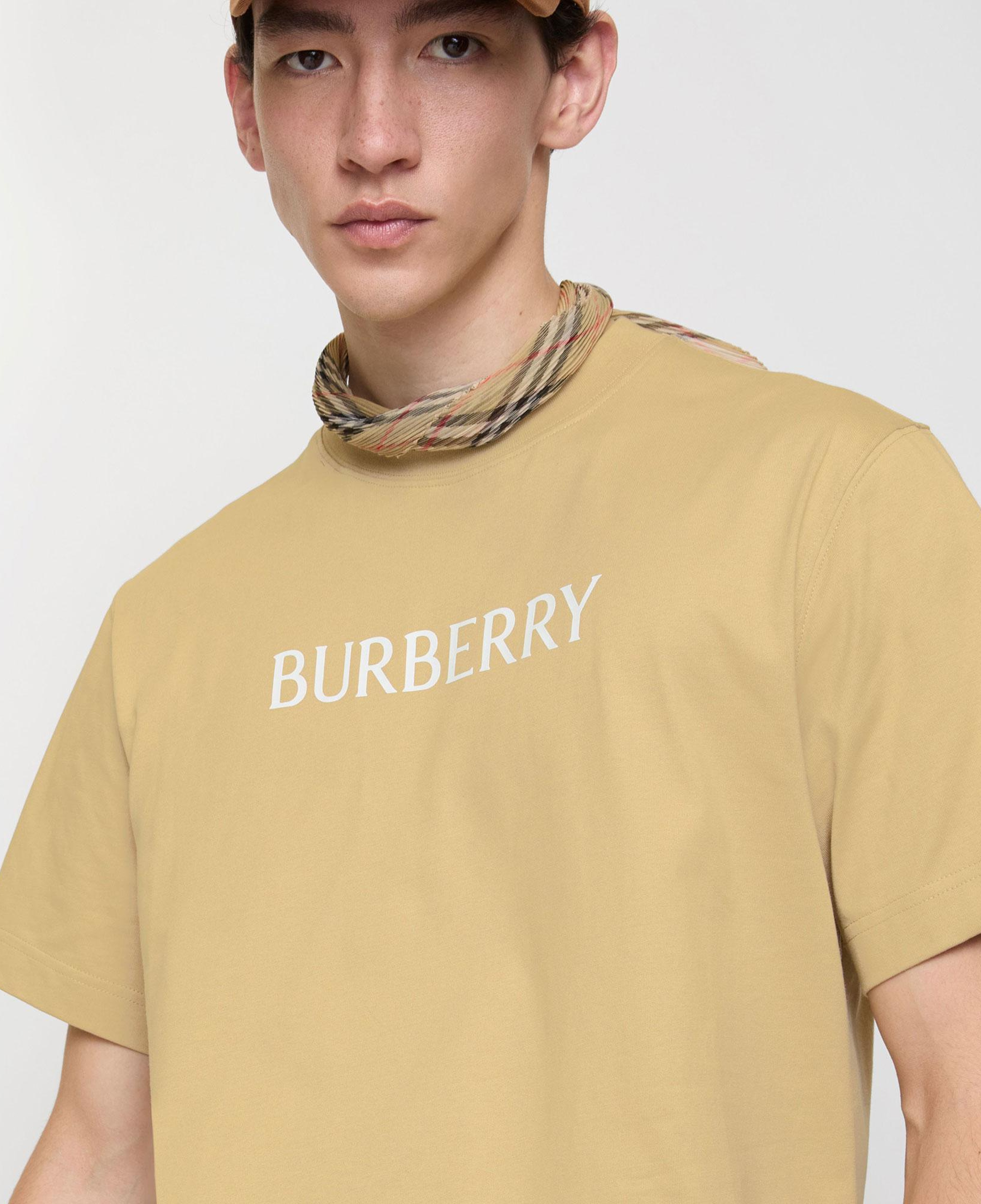 Burberry Seth Erkek Bej T-Shirt