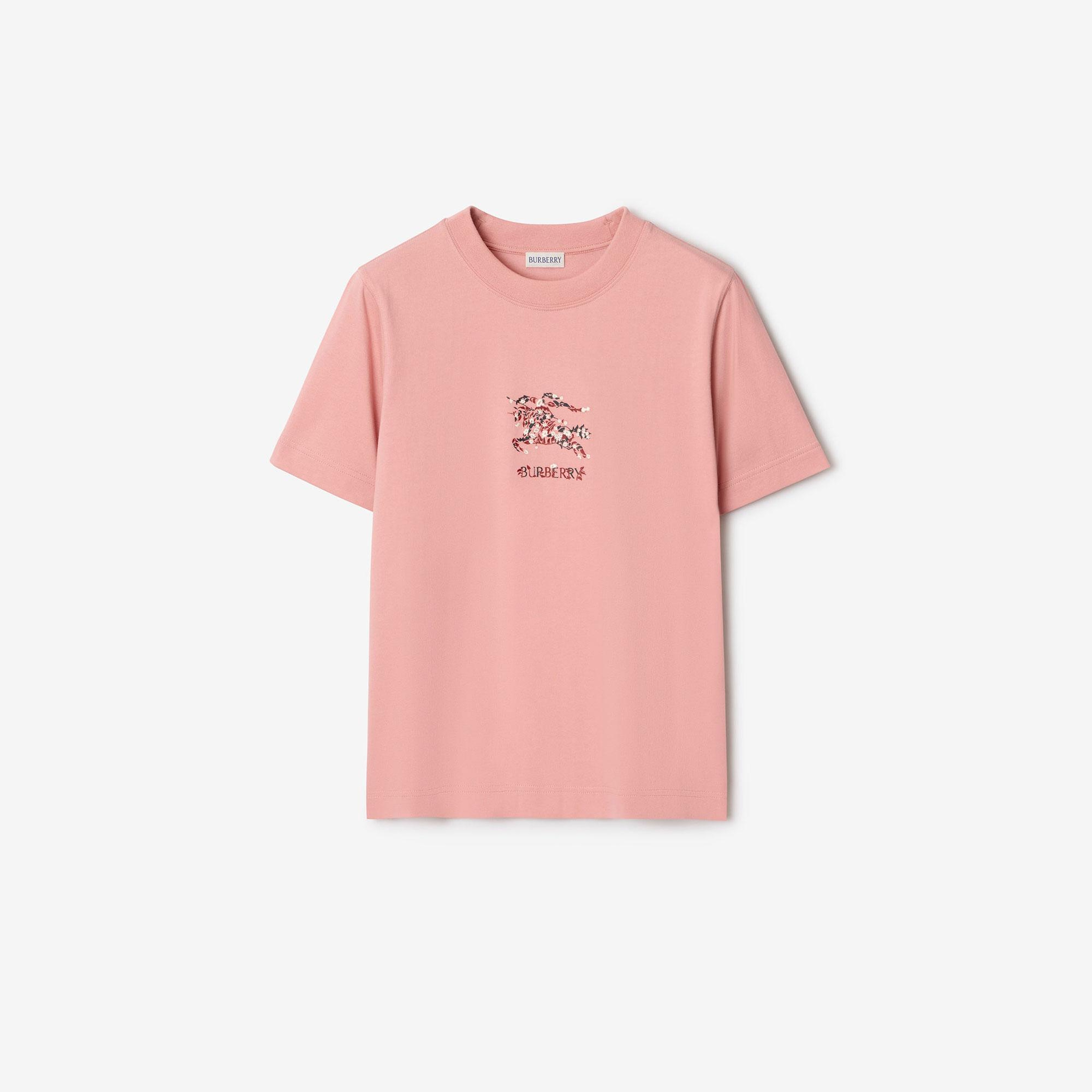 Burberry Frankie Ekd Flower Kadın Pembe T-Shirt