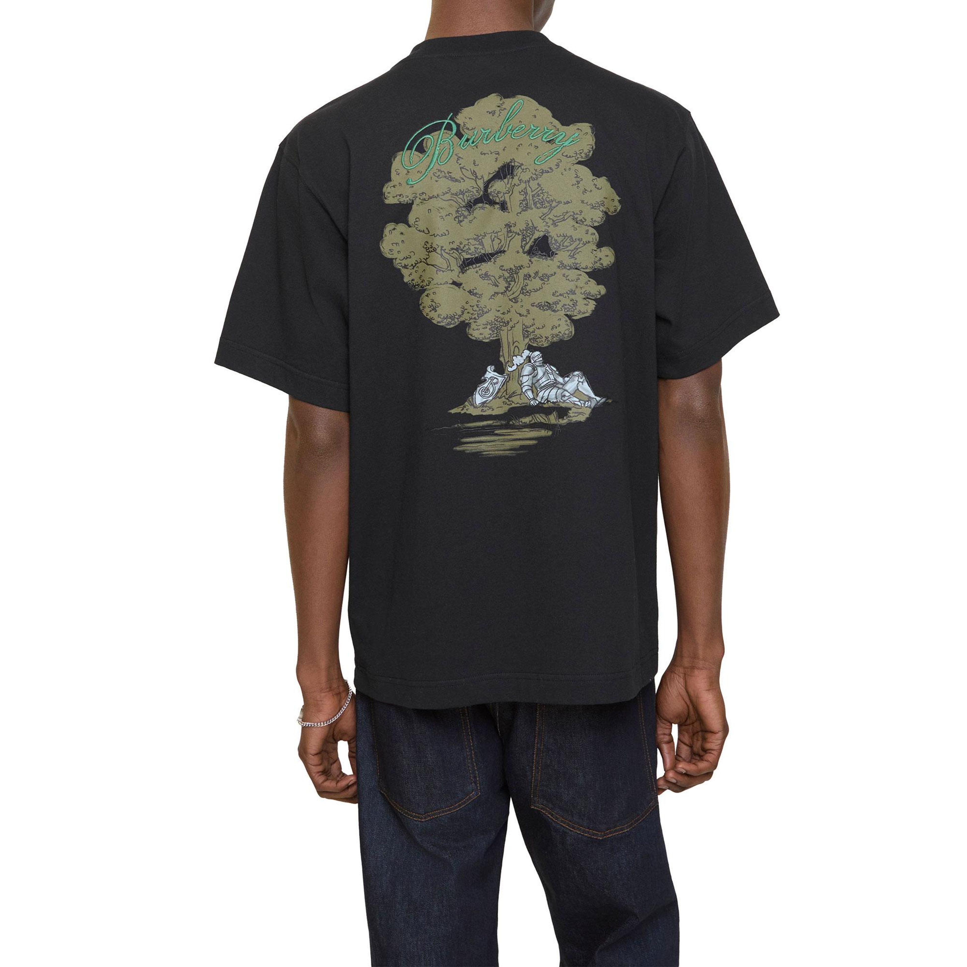 Burberry Ryan Erkek Siyah T-Shirt