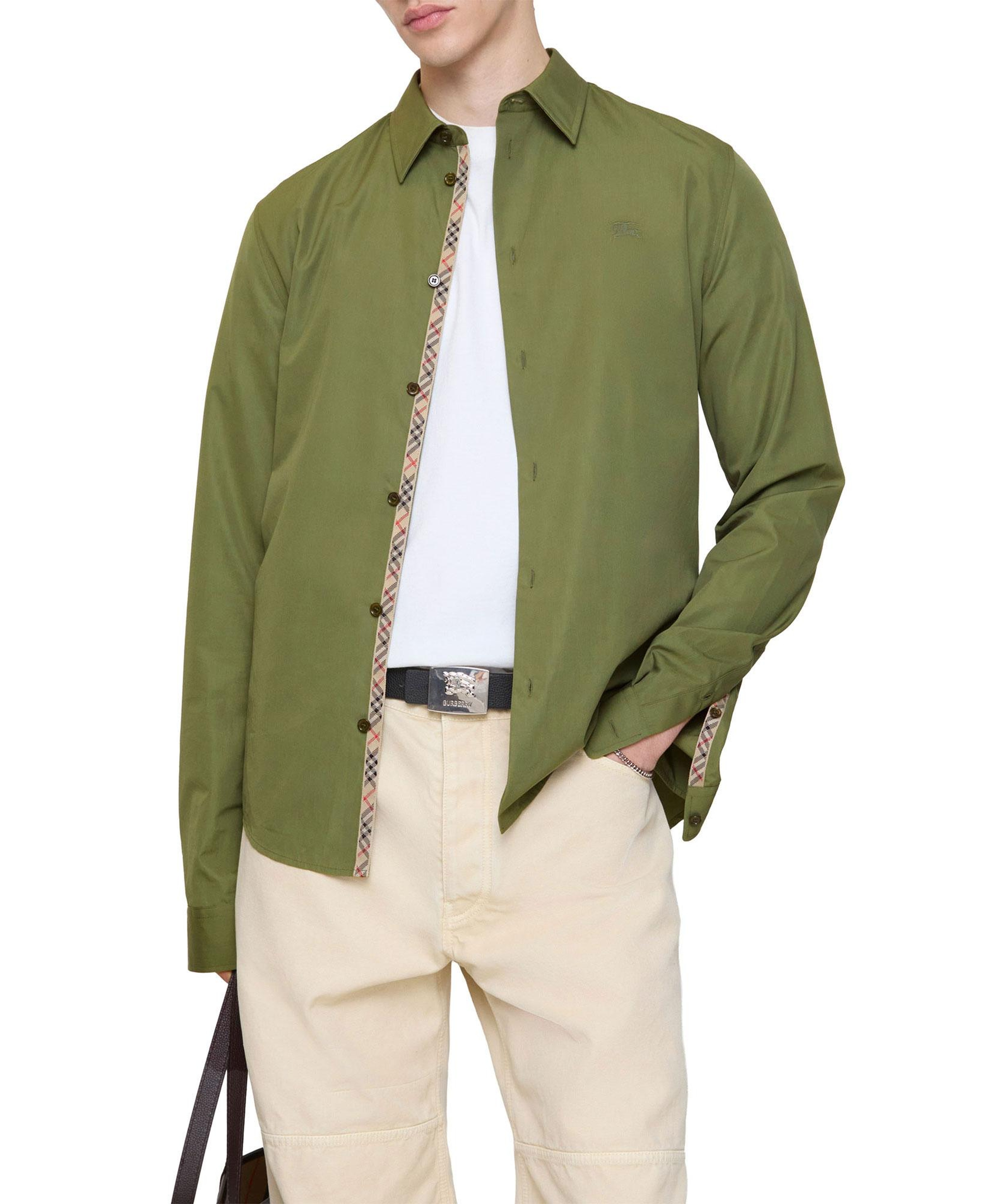 Burberry Sam Erkek Haki Gömlek