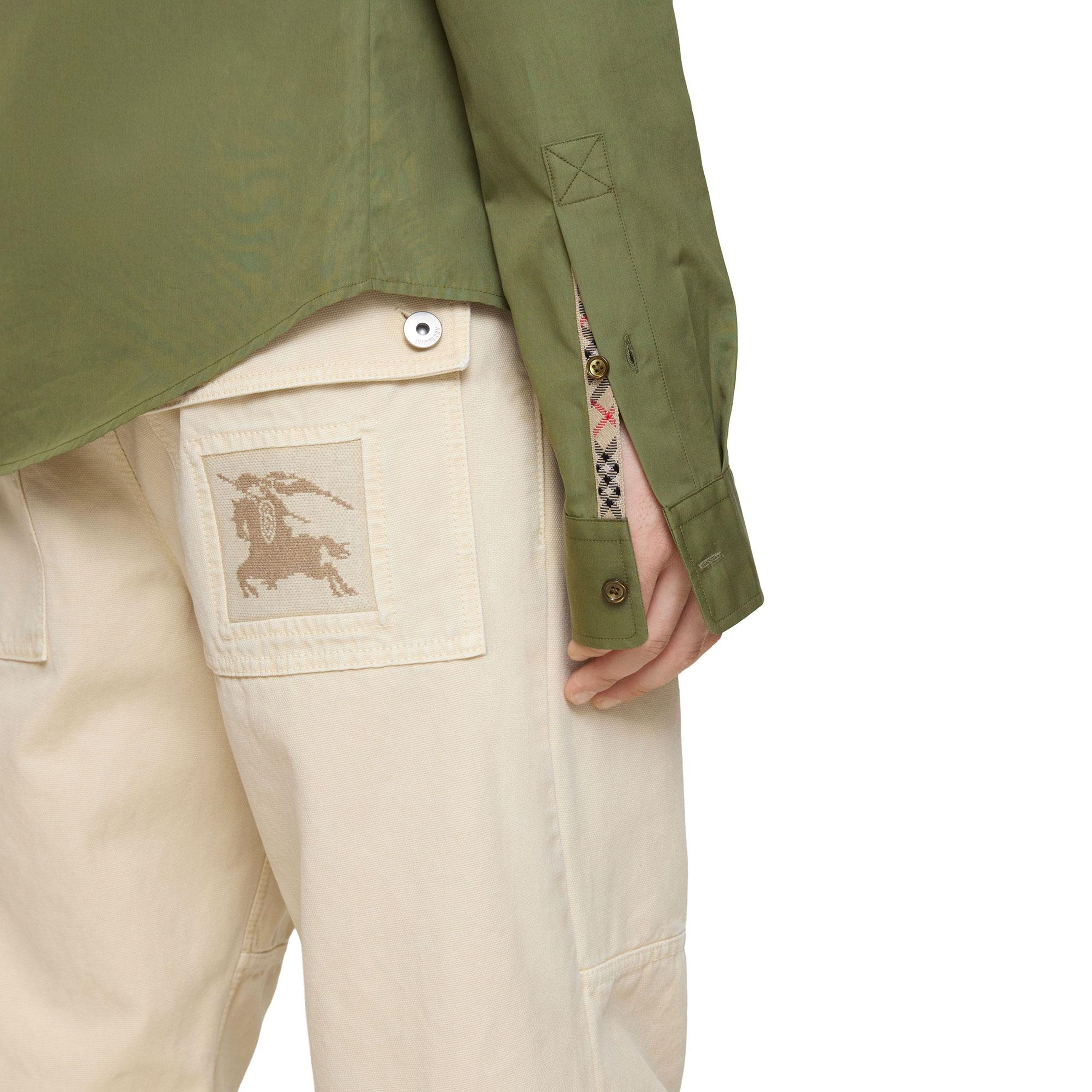 Burberry Sam Erkek Haki Gömlek