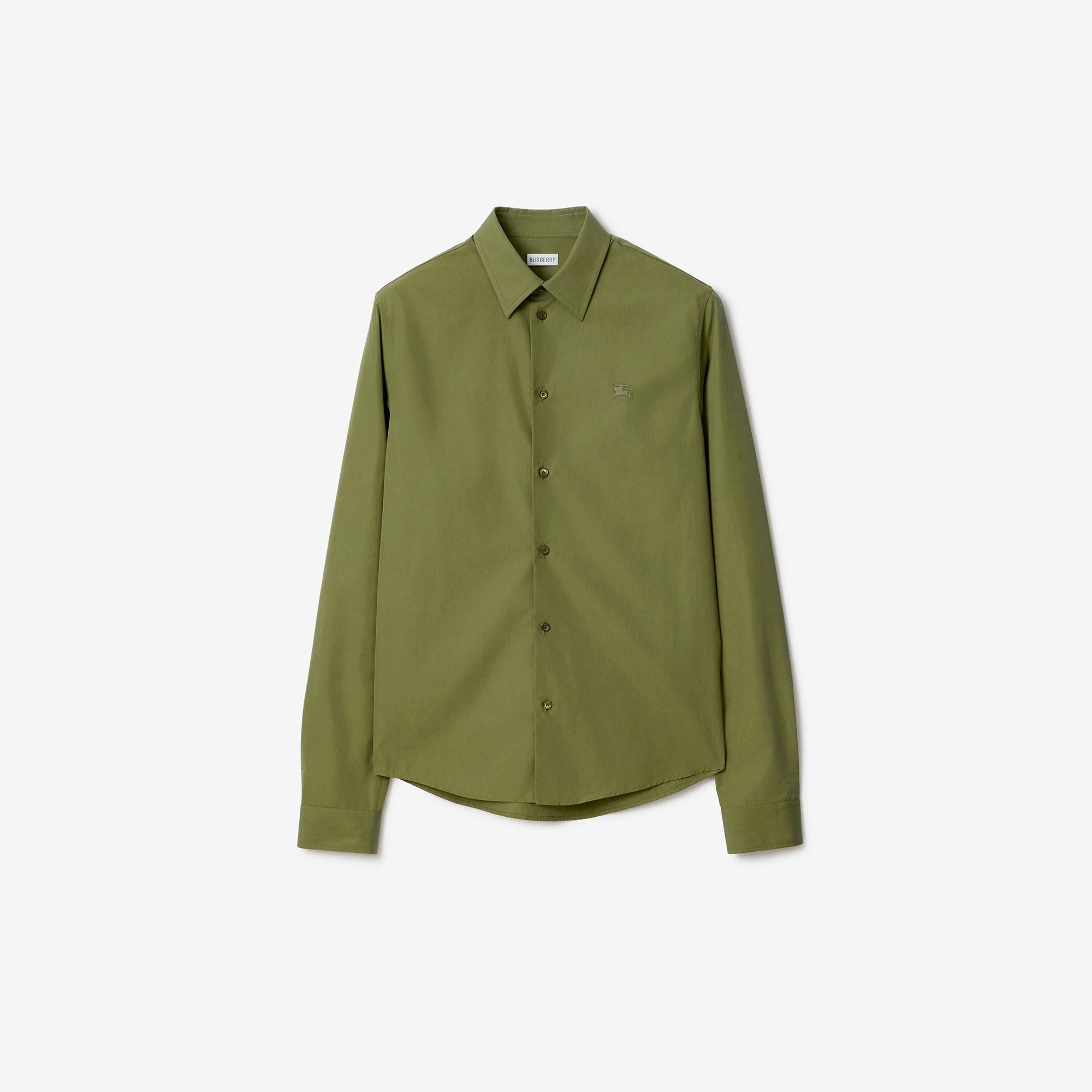 Burberry Sam Erkek Haki Gömlek