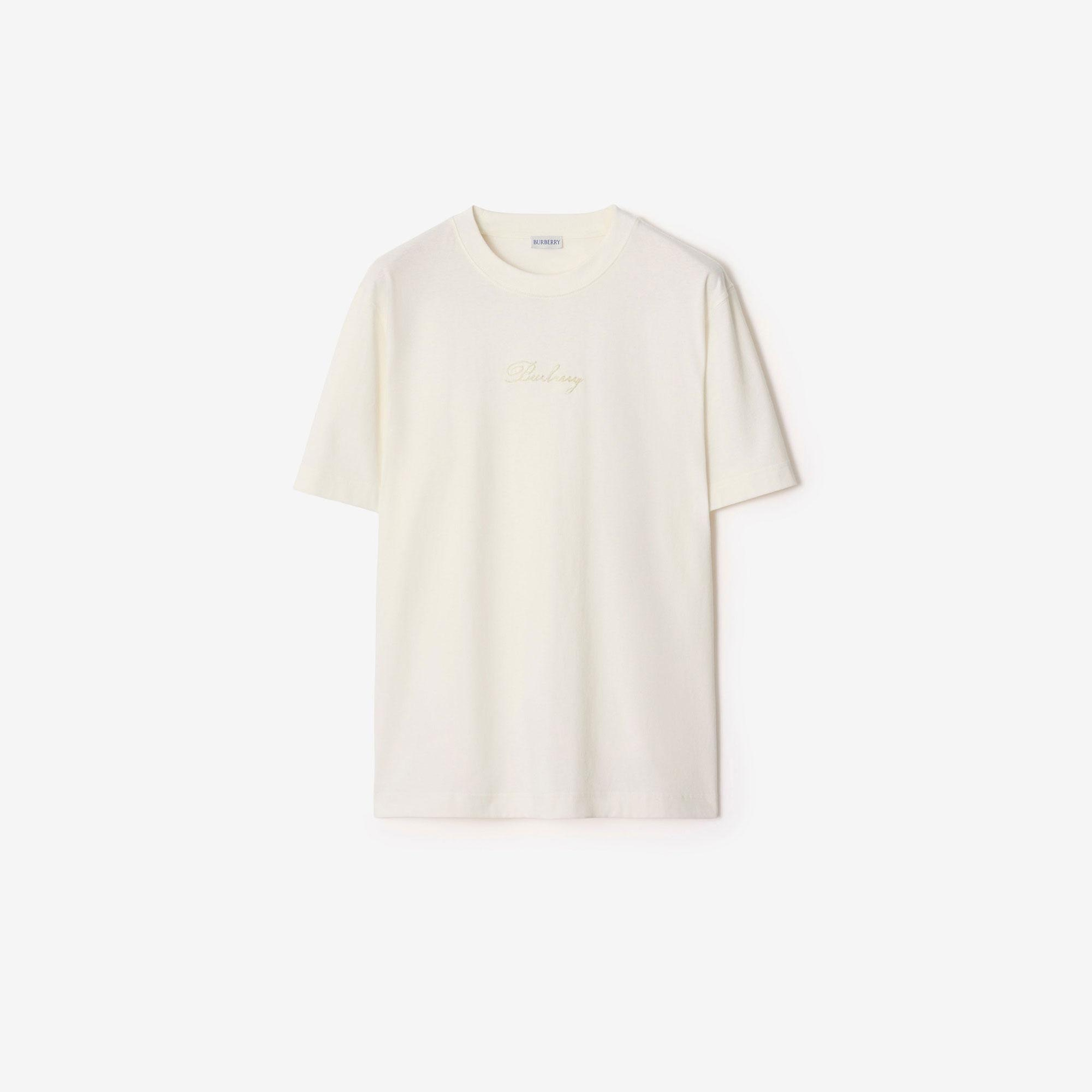 Burberry Ryan Erkek Beyaz T-Shirt