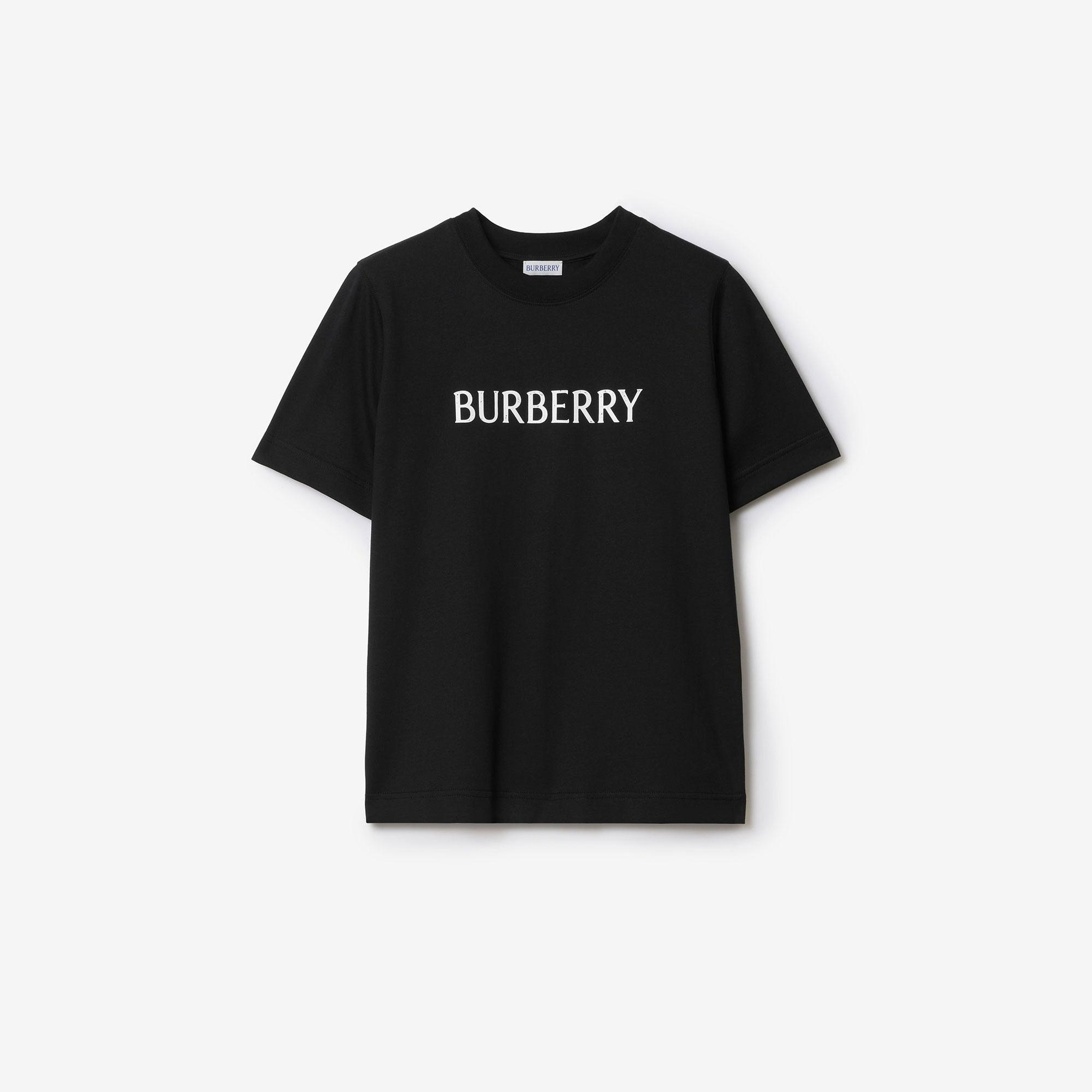 Burberry Frankie Kadın Siyah T-Shirt