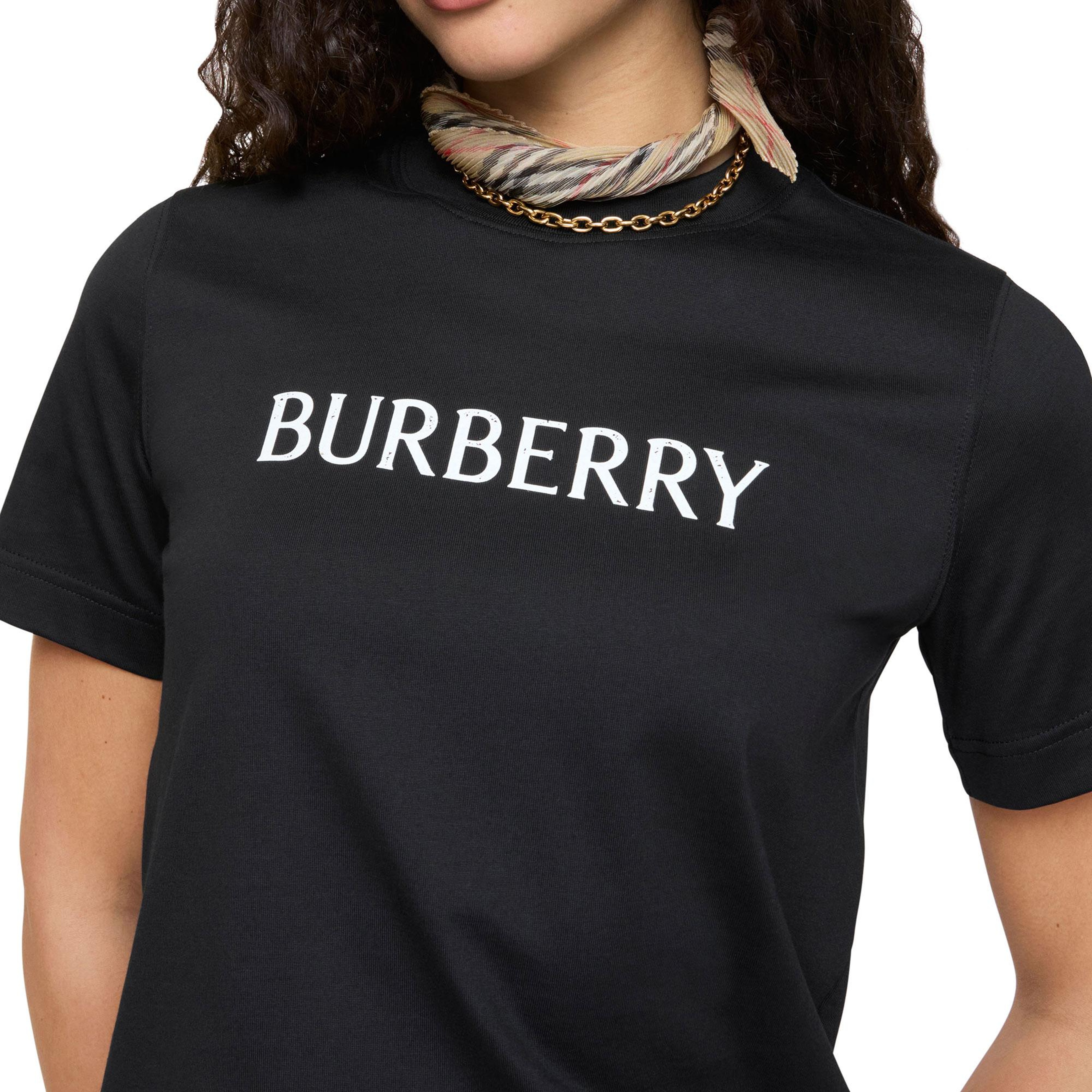 Burberry Frankie Kadın Siyah T-Shirt