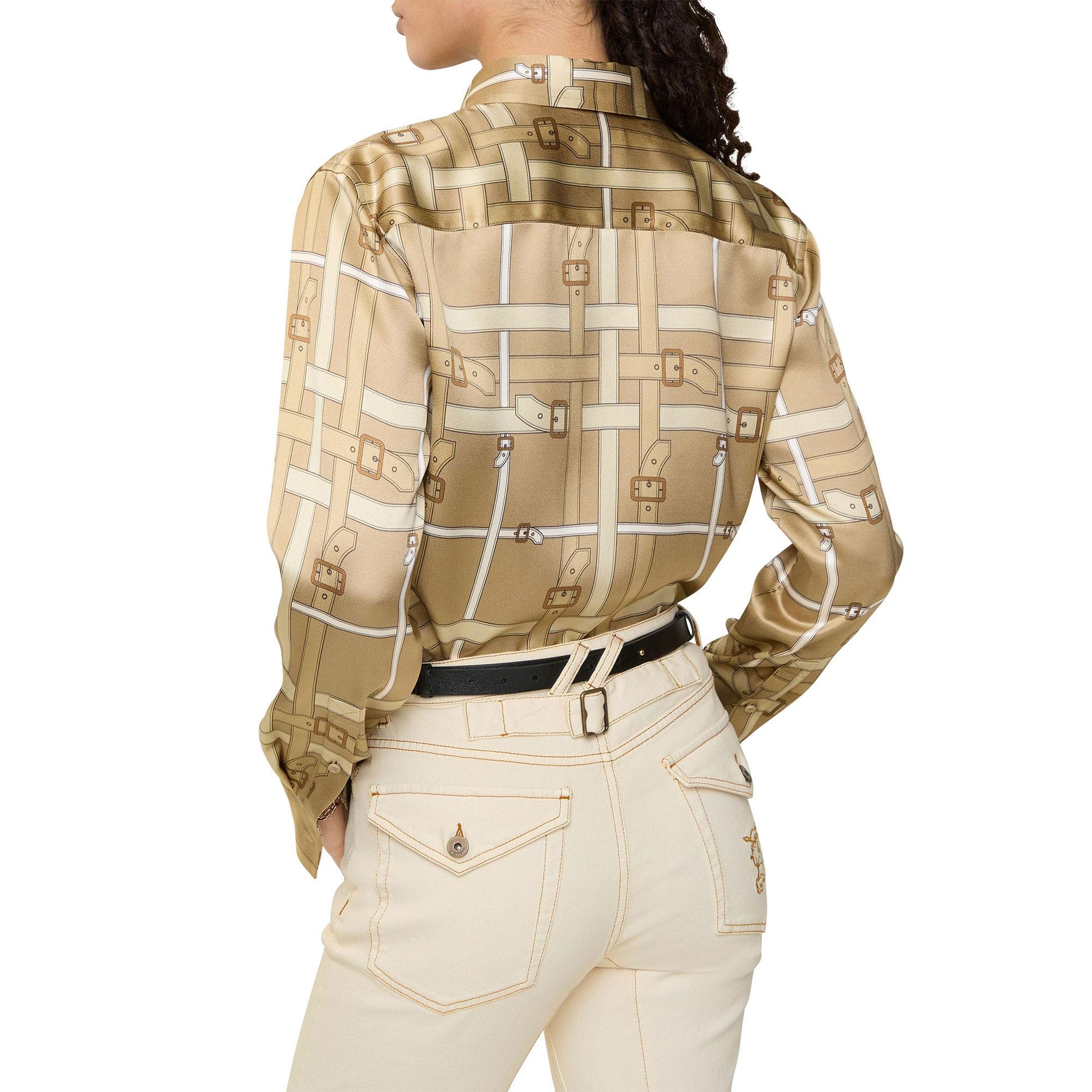 Burberry Emma Kadın Bej Gömlek