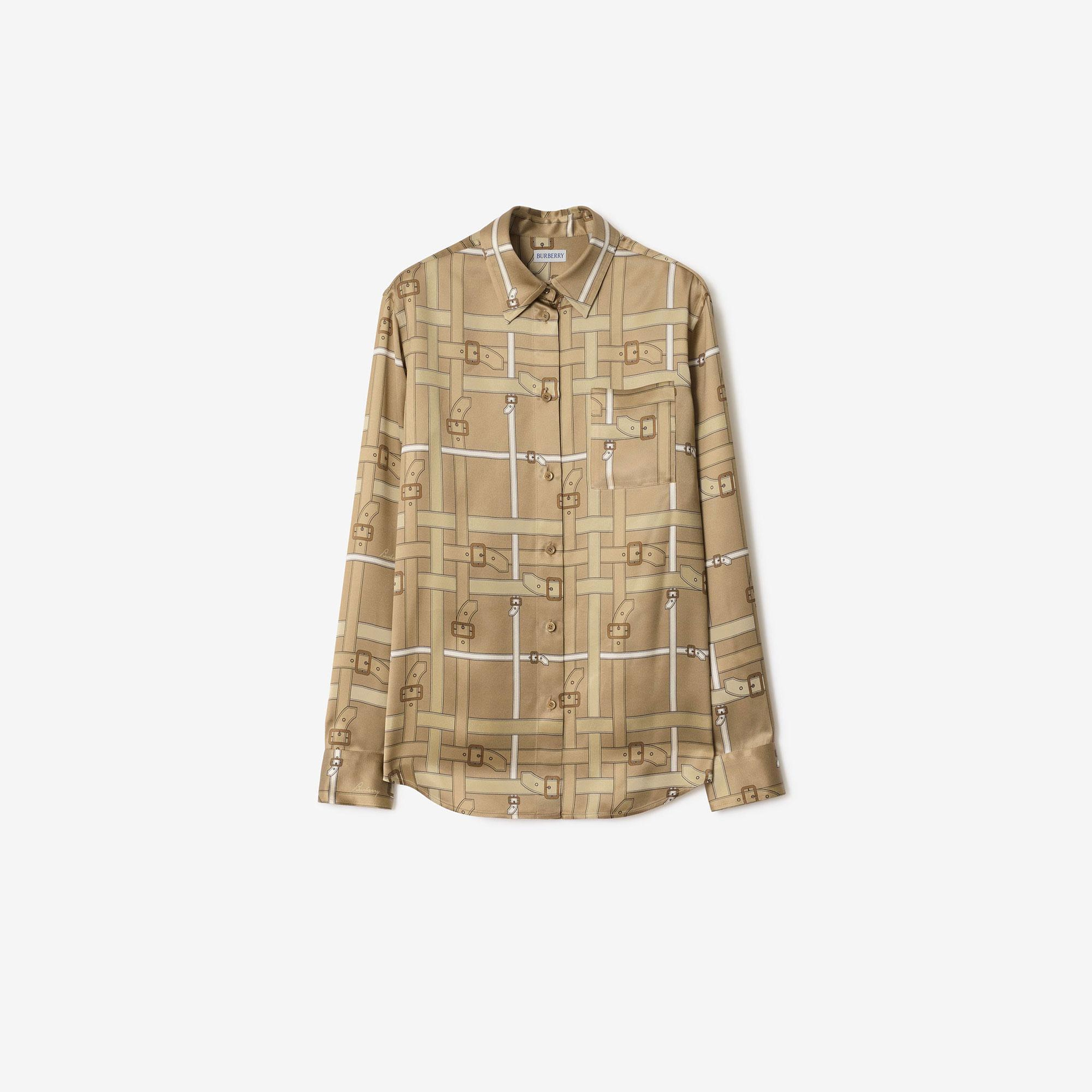 Burberry Emma Kadın Bej Gömlek