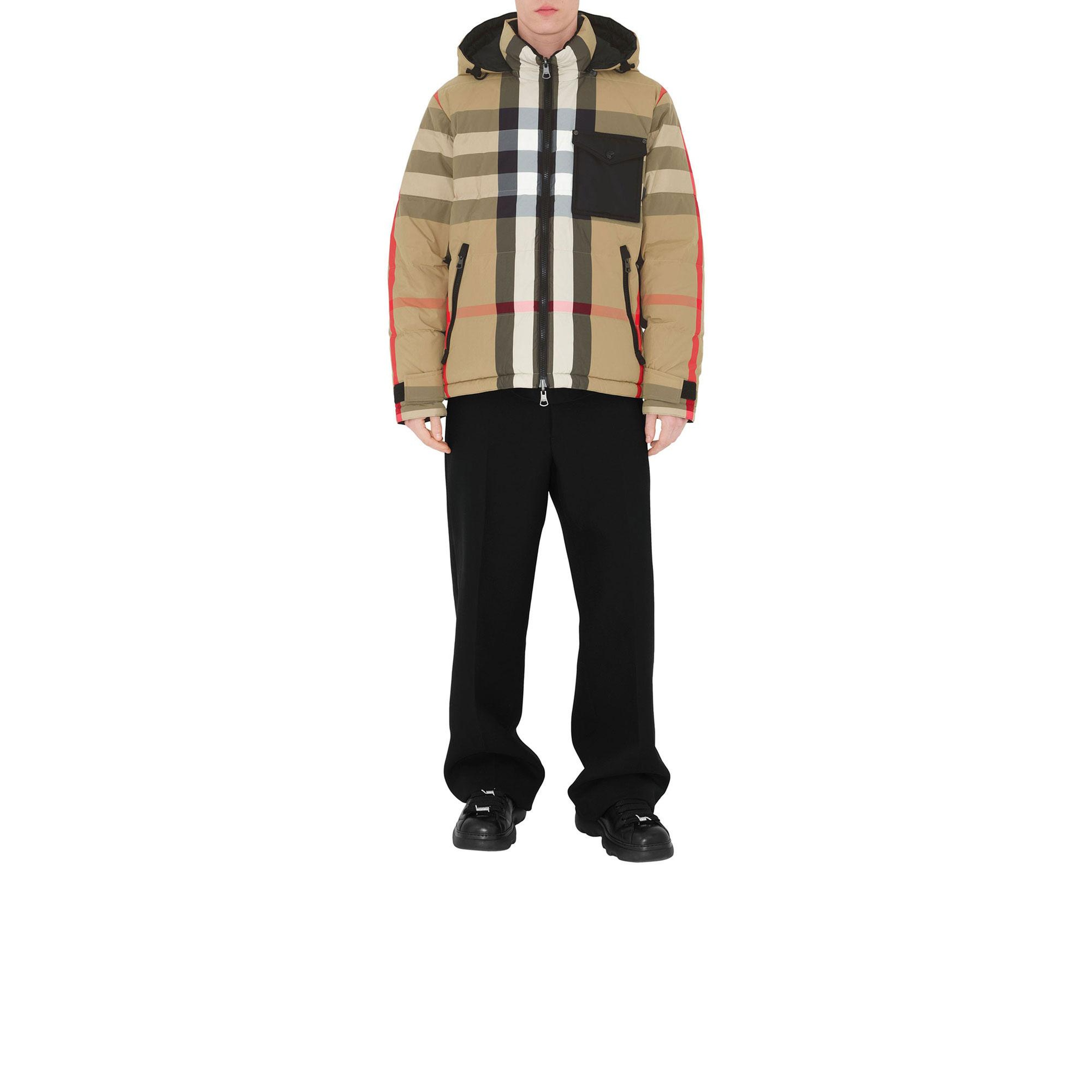 Burberry Rutland Erkek Bej Mont